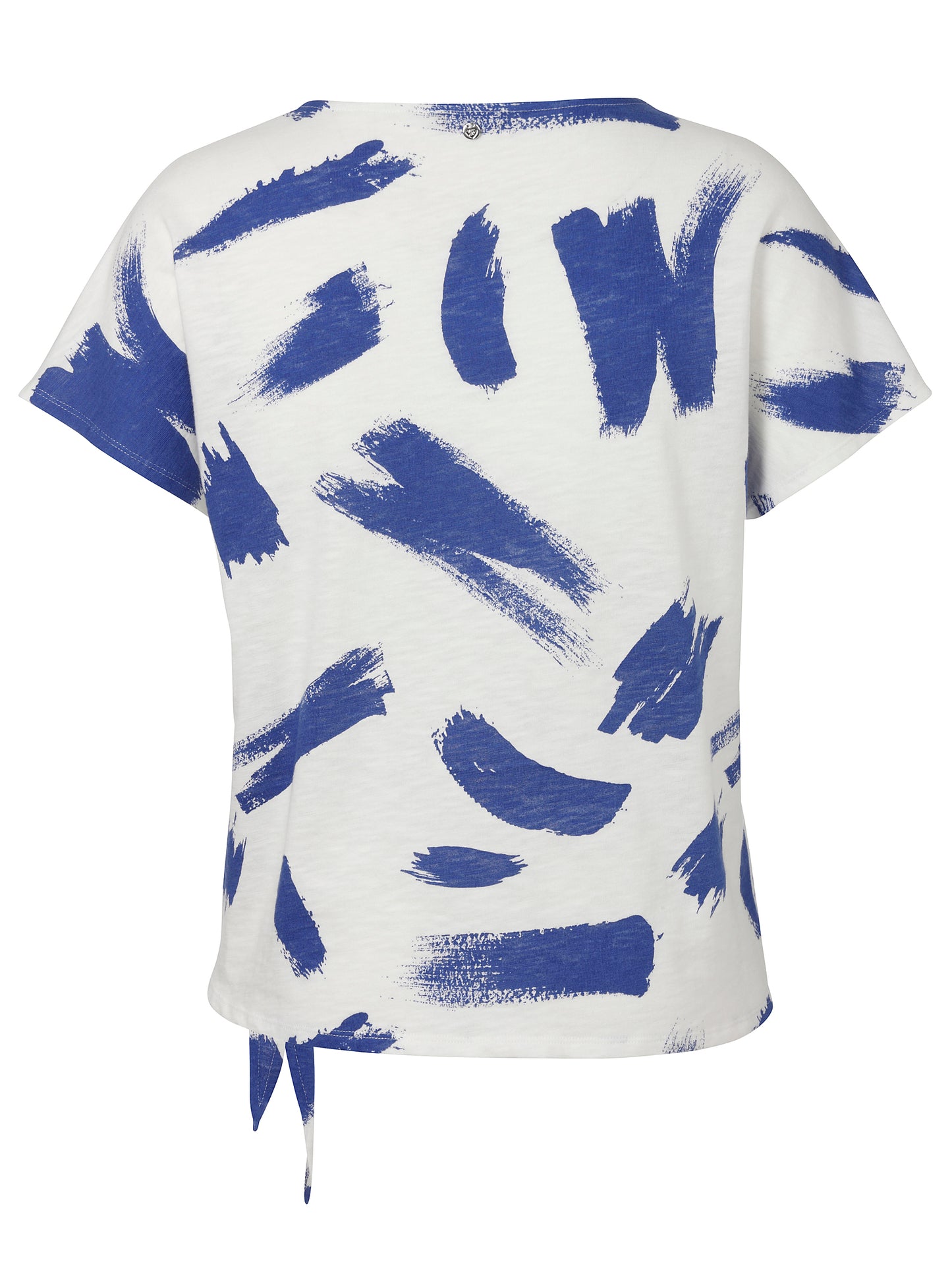 T-Shirt Rundhals ohne Arm Druck Motiv