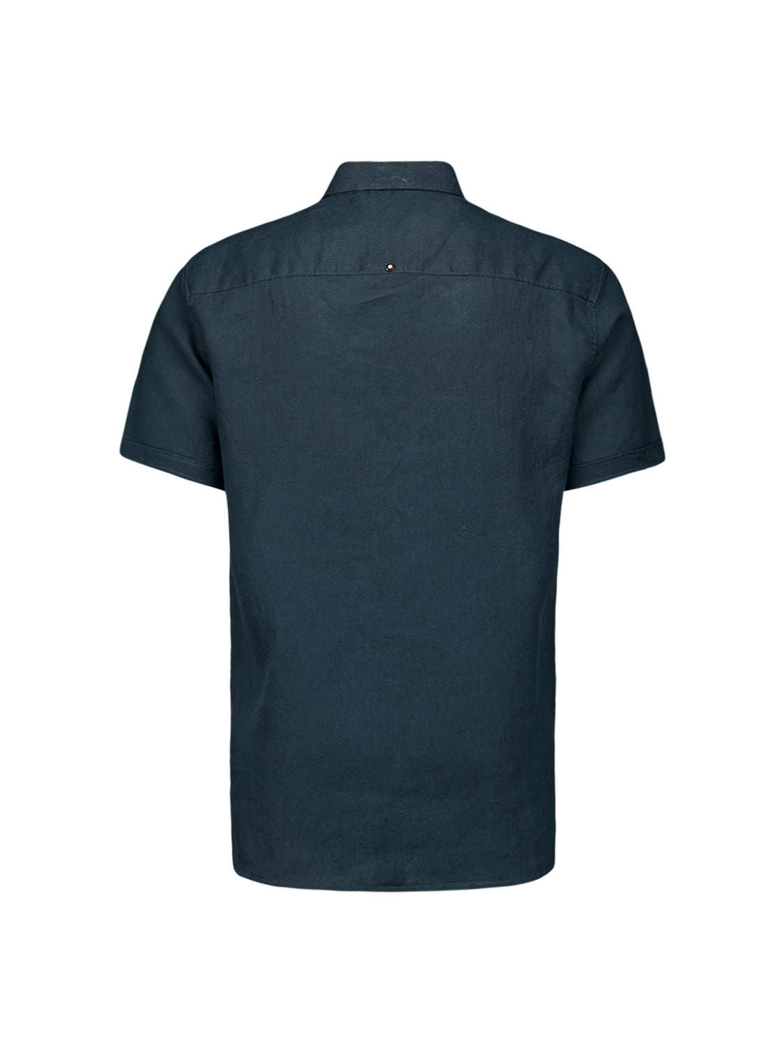 Shirt Short Sleeve Linen Solid
