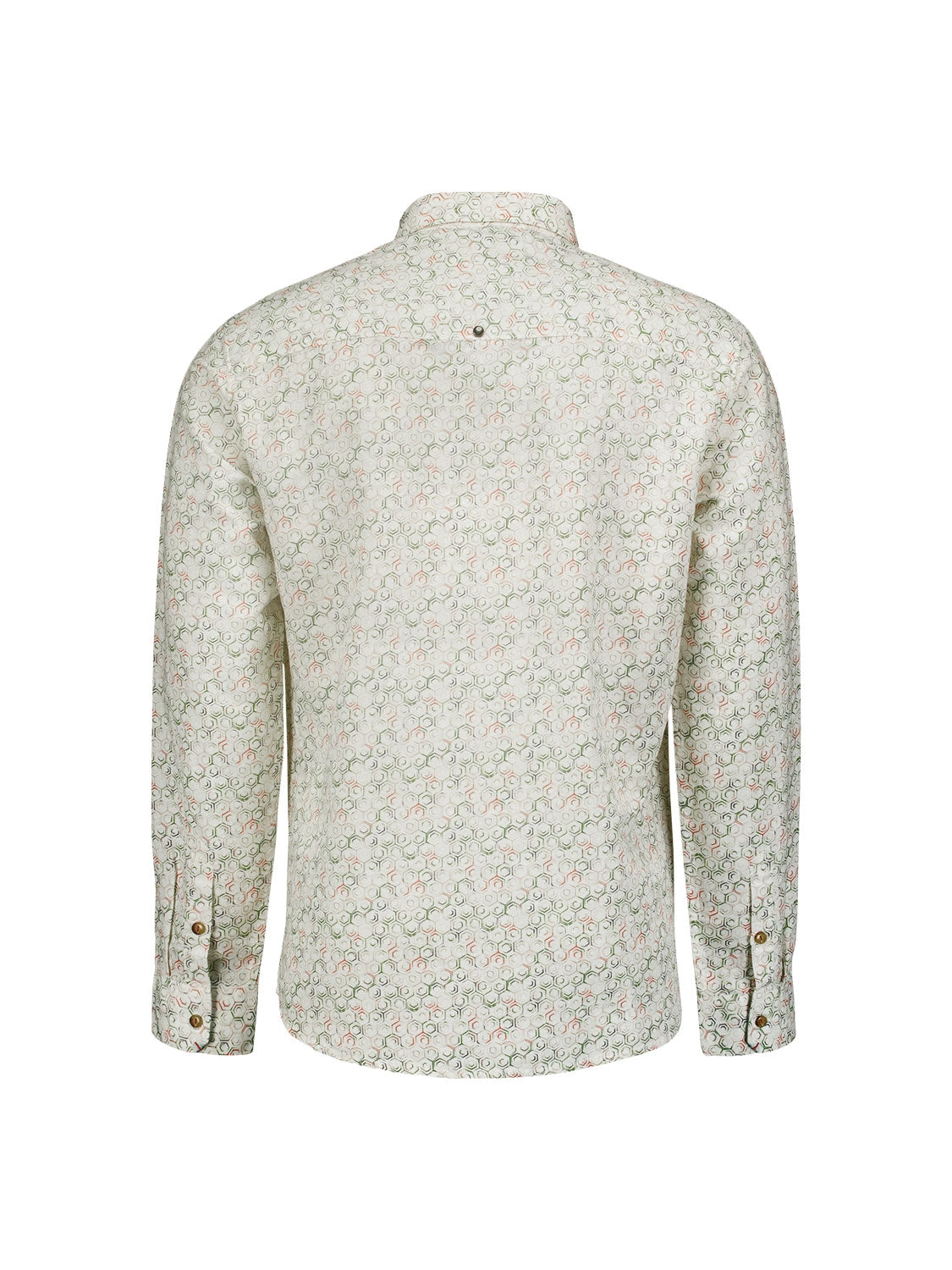 Shirt Allover Printed With Linen