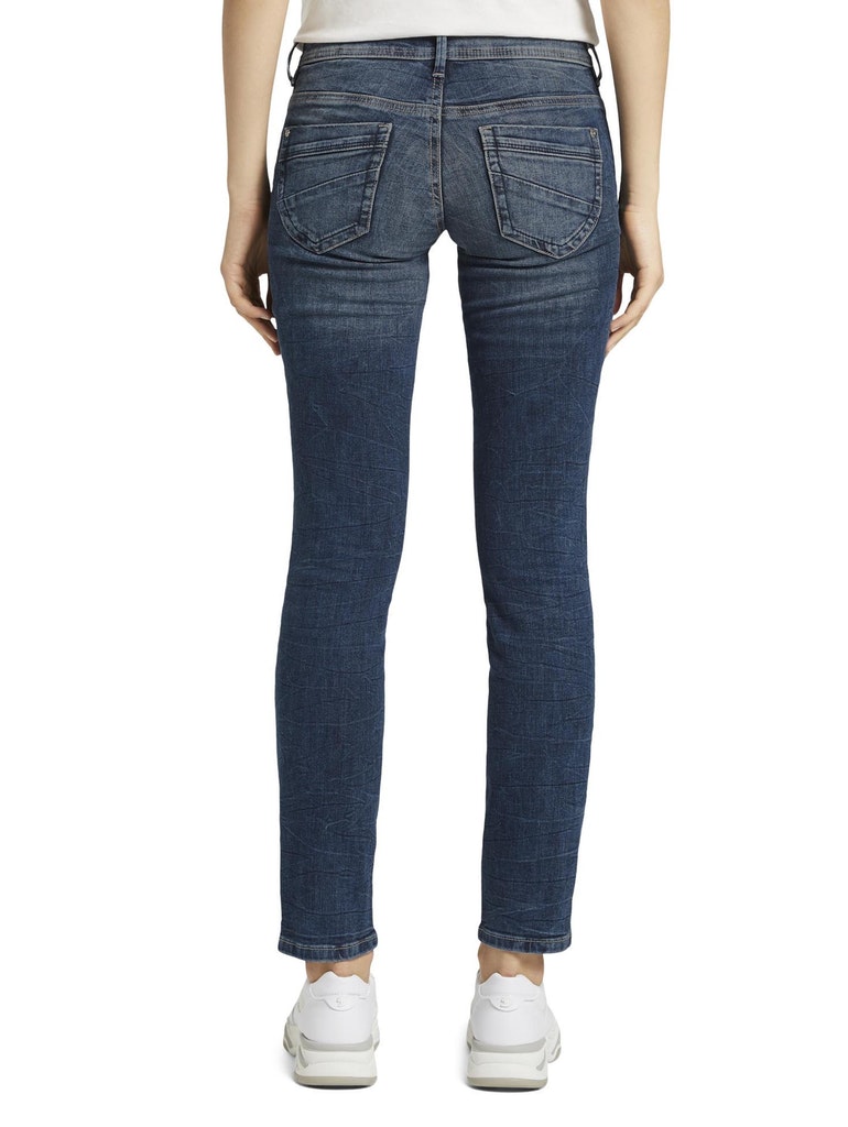 Tom Tailor Alexa slim, random bleached blue denim