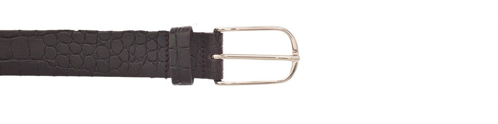 30 mm Ledergürtel, dunkelbraun