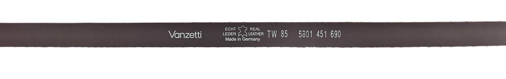 30 mm Ledergürtel, dunkelbraun