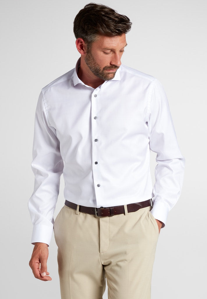 ETERNA LANGARM HEMD MODERN FIT COVER SHIRT TWILL