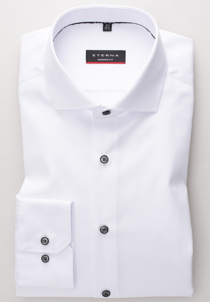 ETERNA LANGARM HEMD MODERN FIT COVER SHIRT TWILL