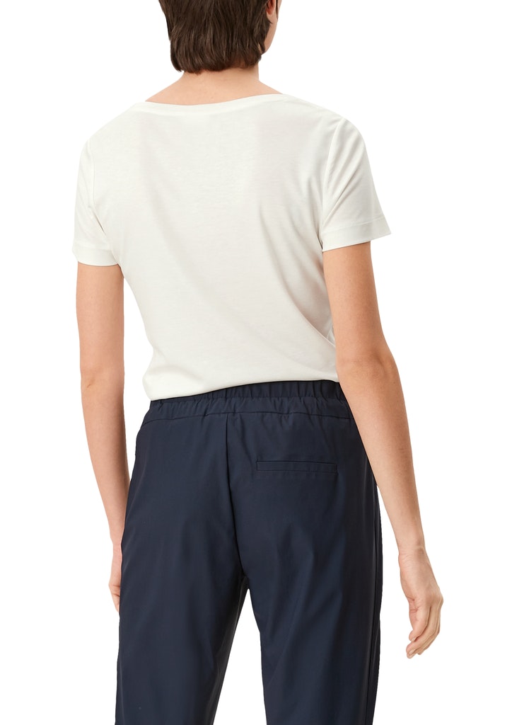 T-Shirt kurzarm, SOFT WHITE