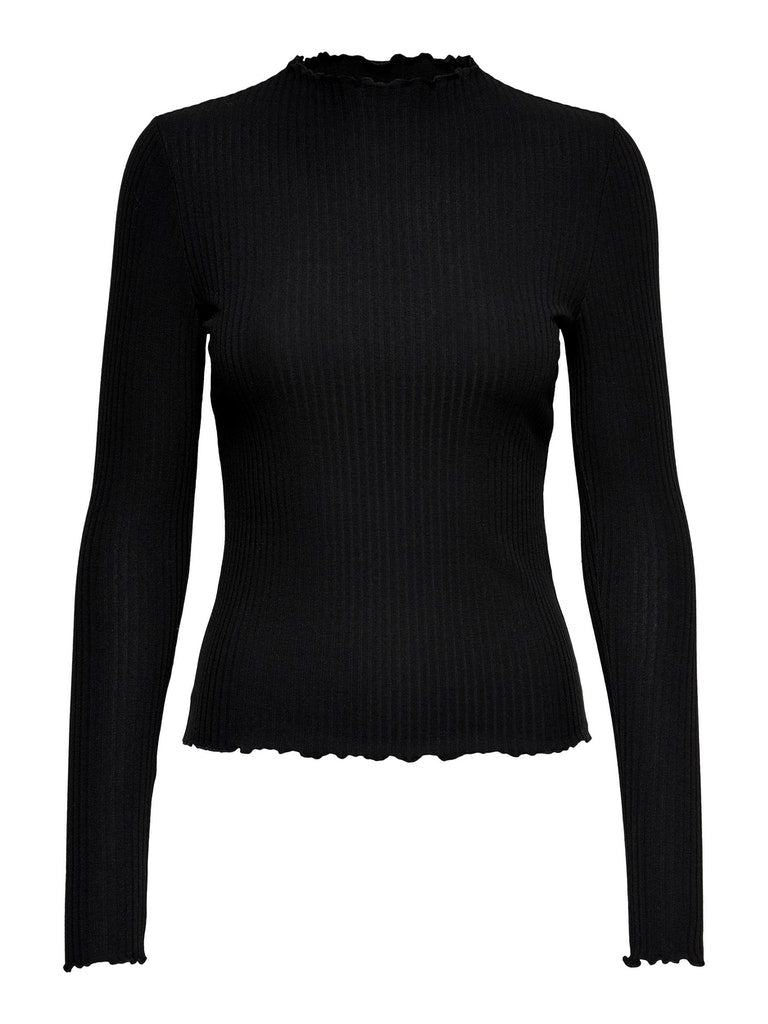 ONLEMMA L/S HIGH NECK TOP NOOS JRS