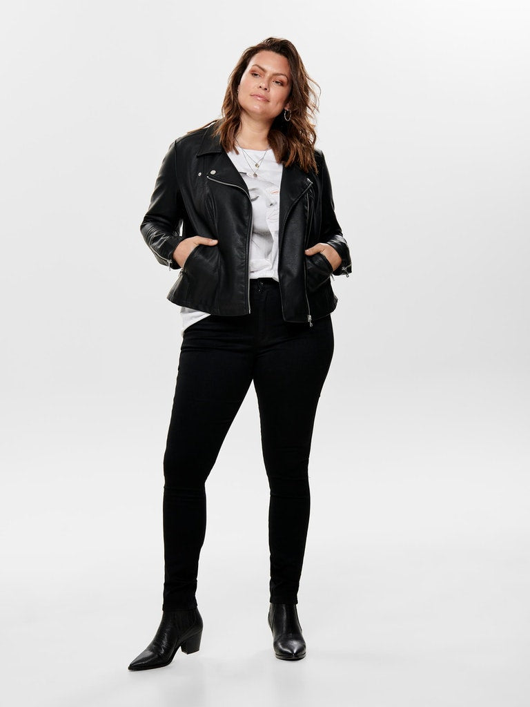 CAREMMY FAUX LEATHER BIKER NOOS