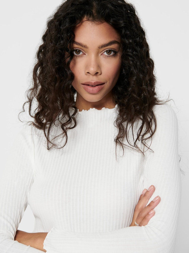 ONLEMMA L/S HIGH NECK TOP NOOS JRS