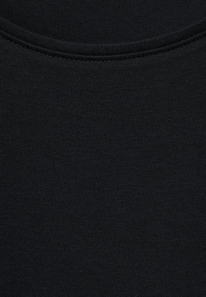 T-Shirt in Unifarbe