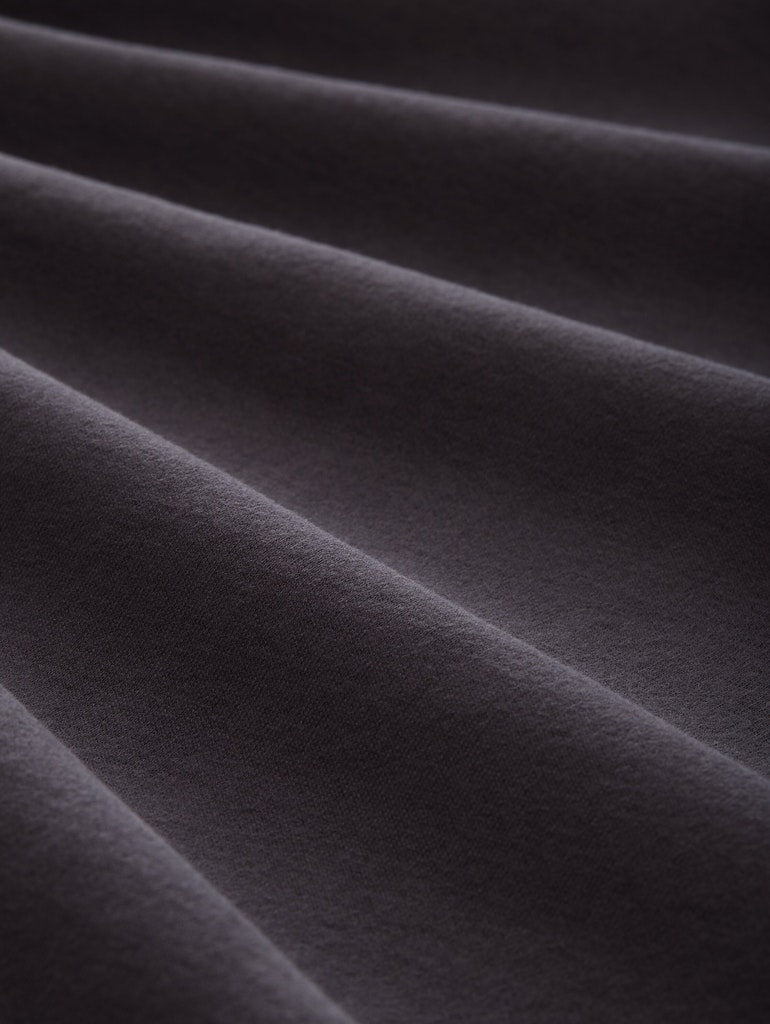 hoody with print, coal grey