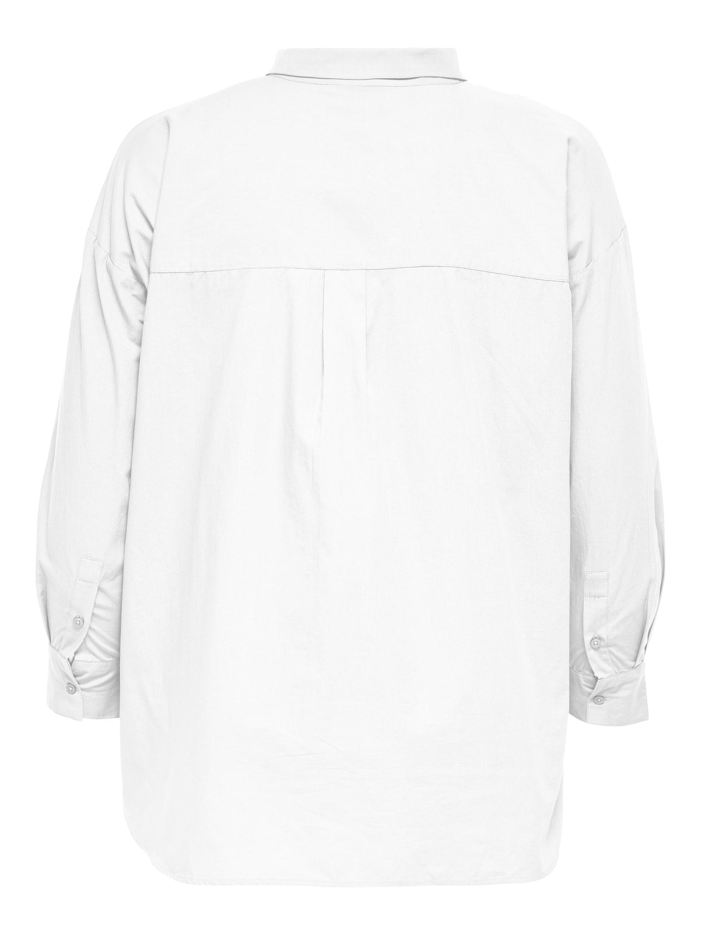 CARMINSA LS OVERSIZE SHIRT SOLID WVN