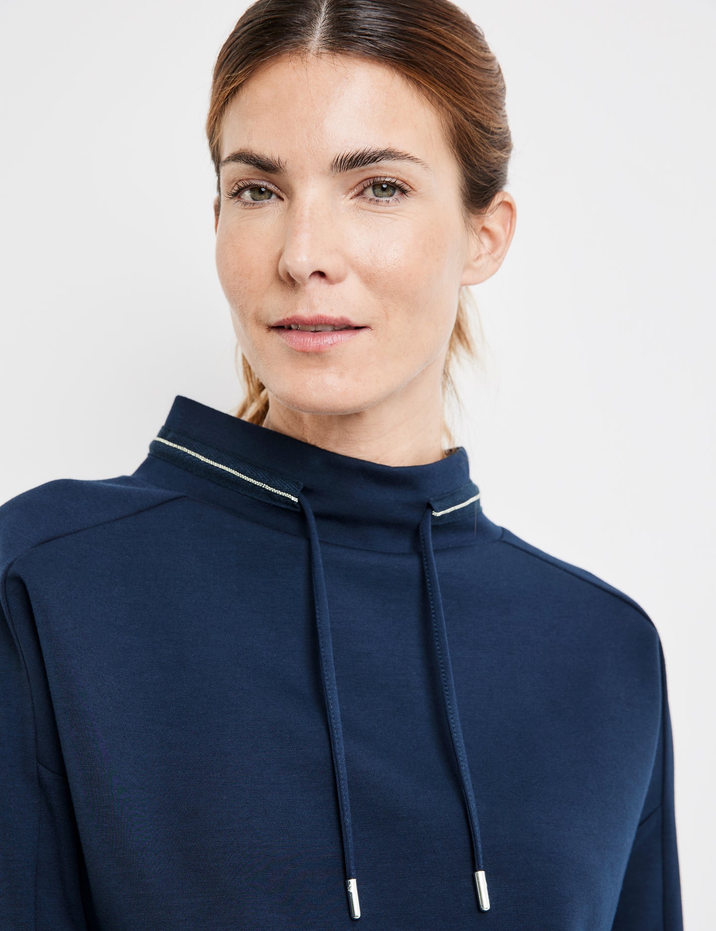 Pullover mit Zierstich