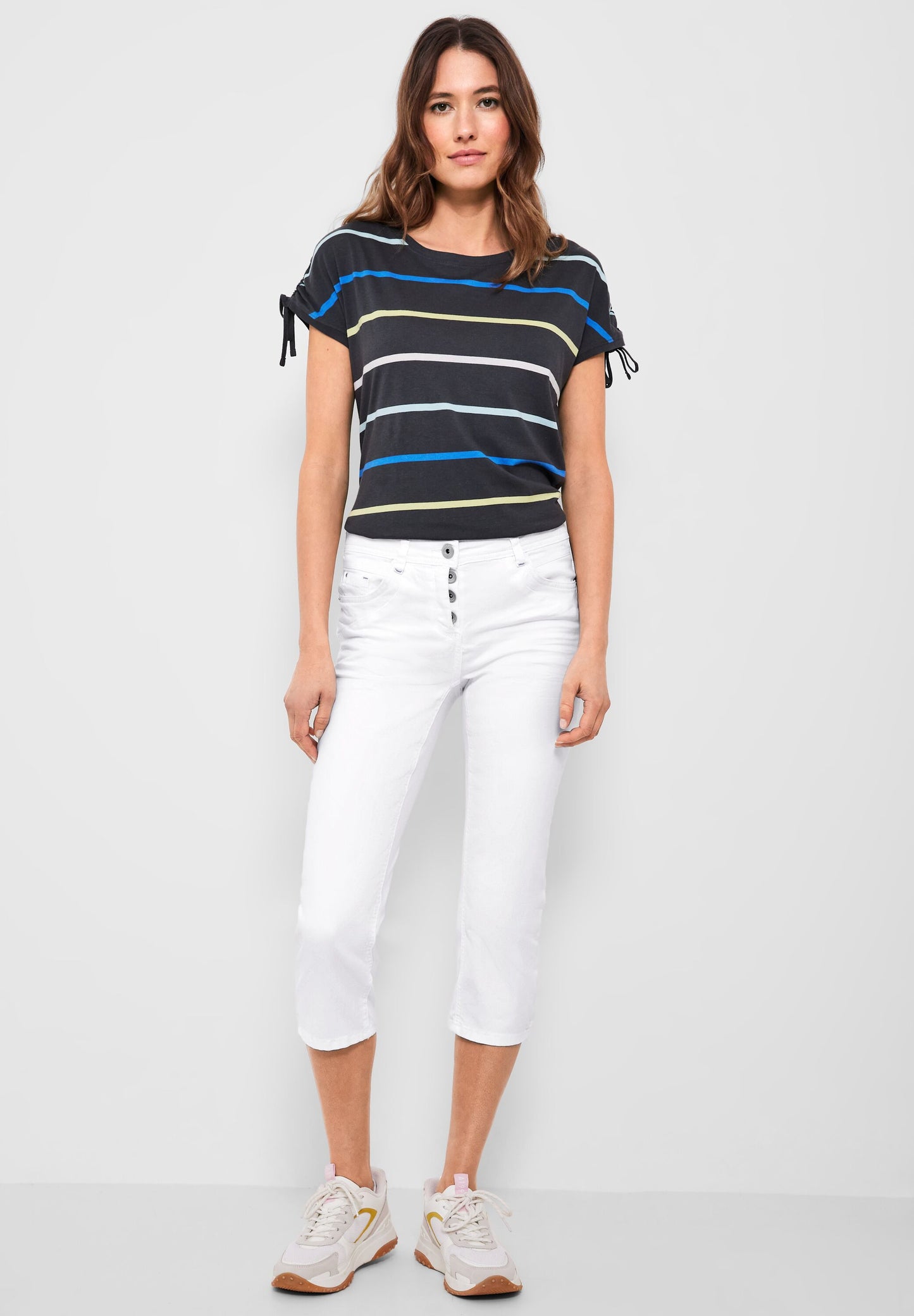Loose Fit Jeans in 3/4 Länge