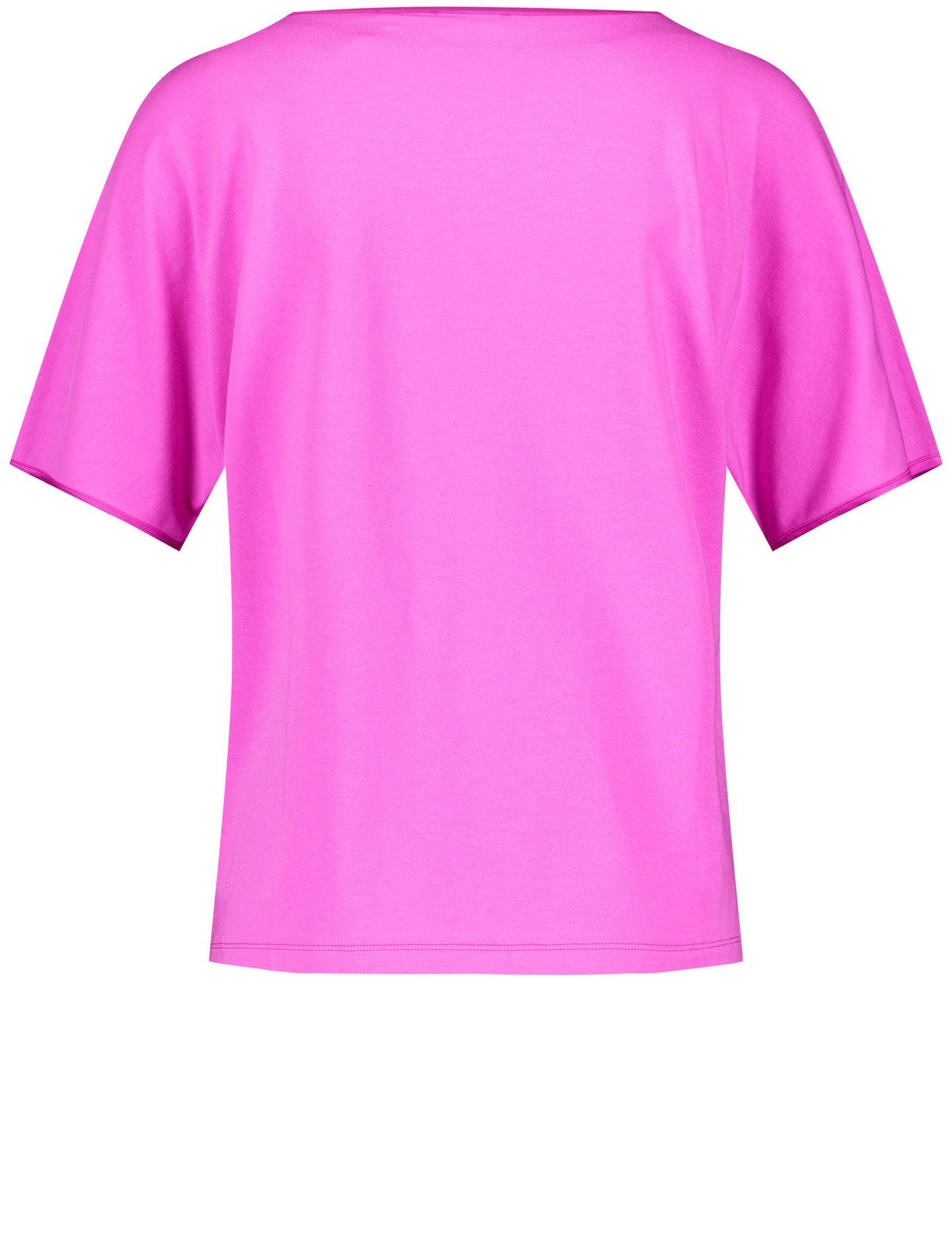 Blusenshirt mit gelegter Falte am Ausschnitt