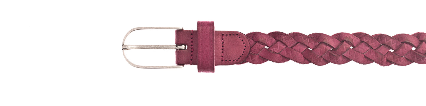 25 mm Gürtel, fuchsia pink