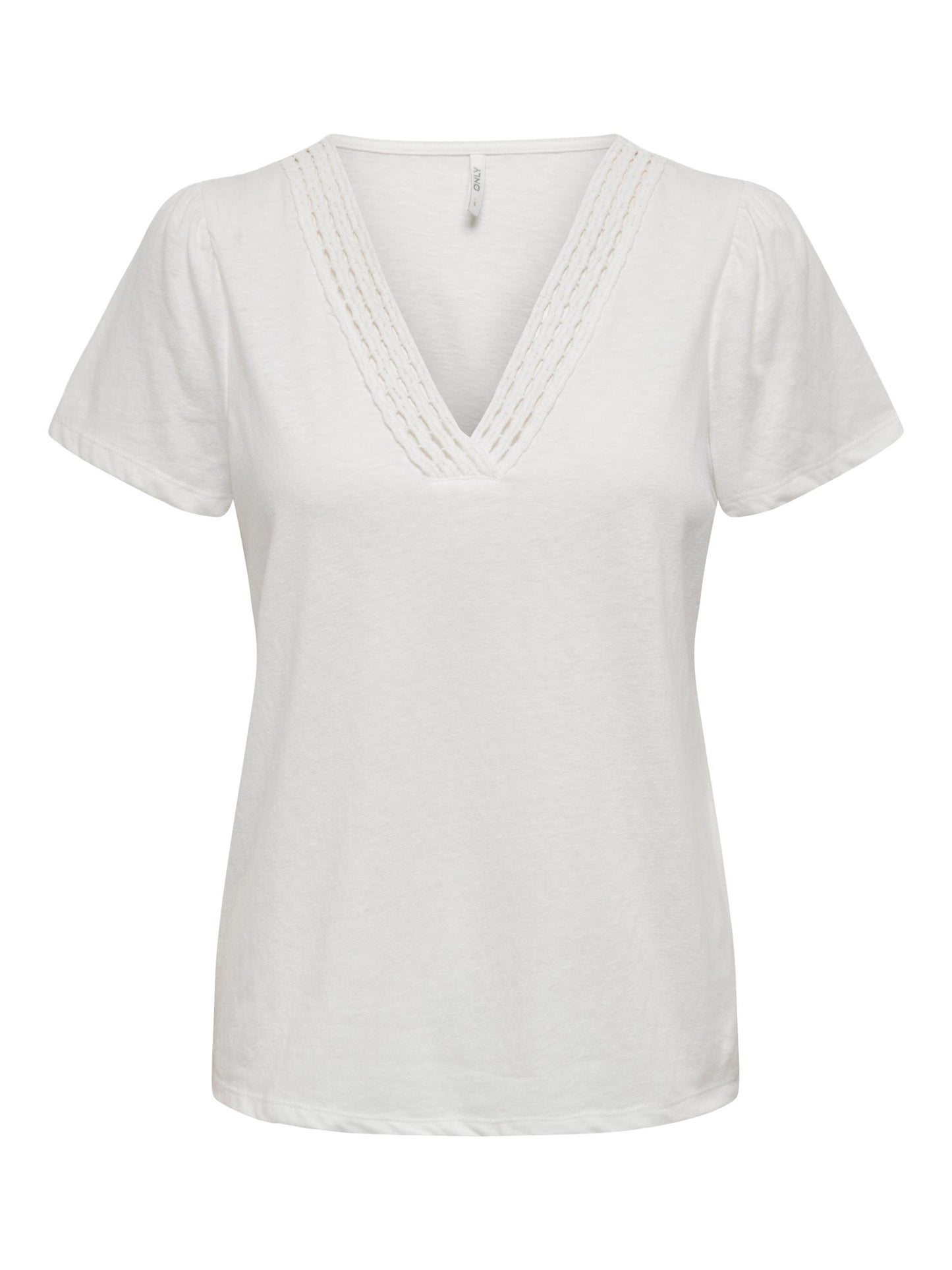 ONLBENITA S/S V-NECK TOP JRS