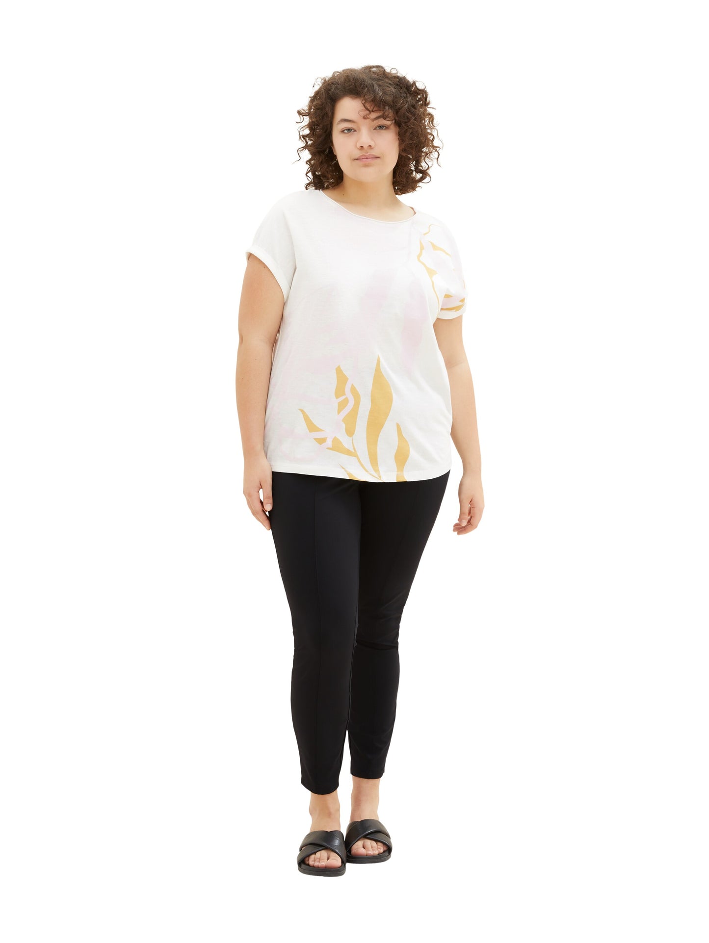 Plus - T-Shirt mit Print