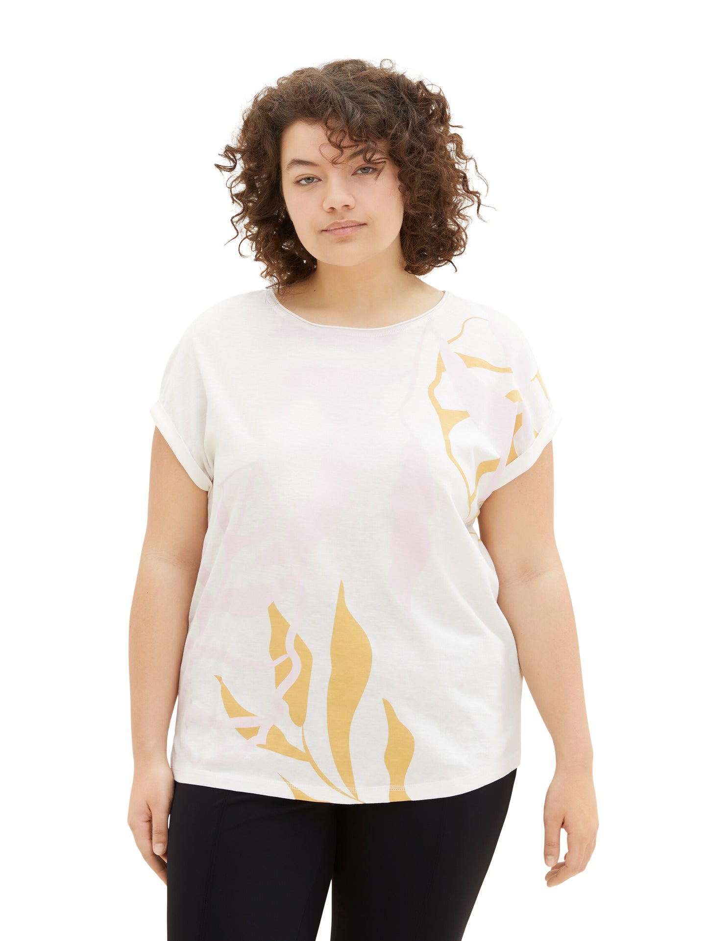 Plus - T-Shirt mit Print