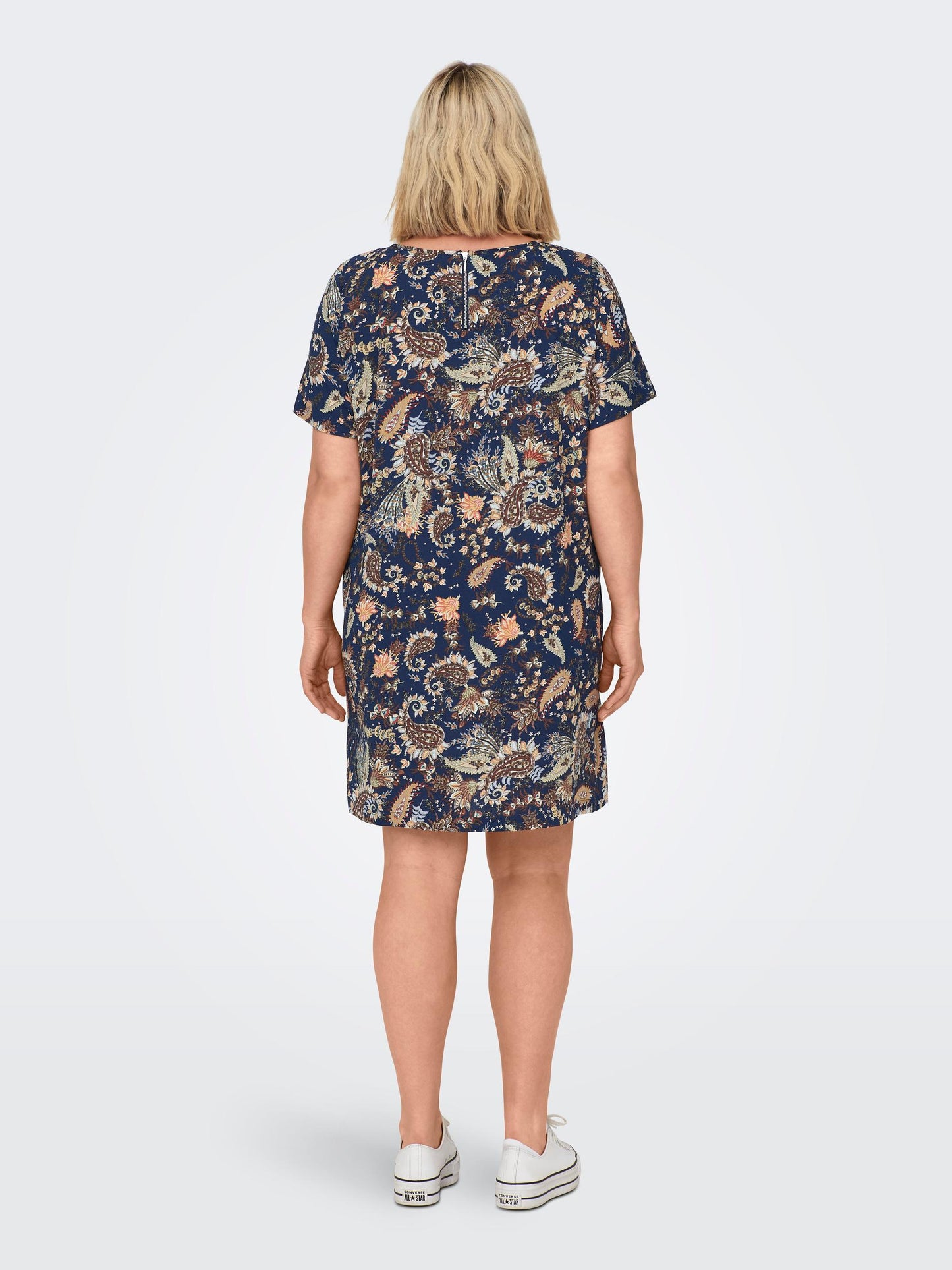 CARLUXIVA SS TUNIC DRESS AOP