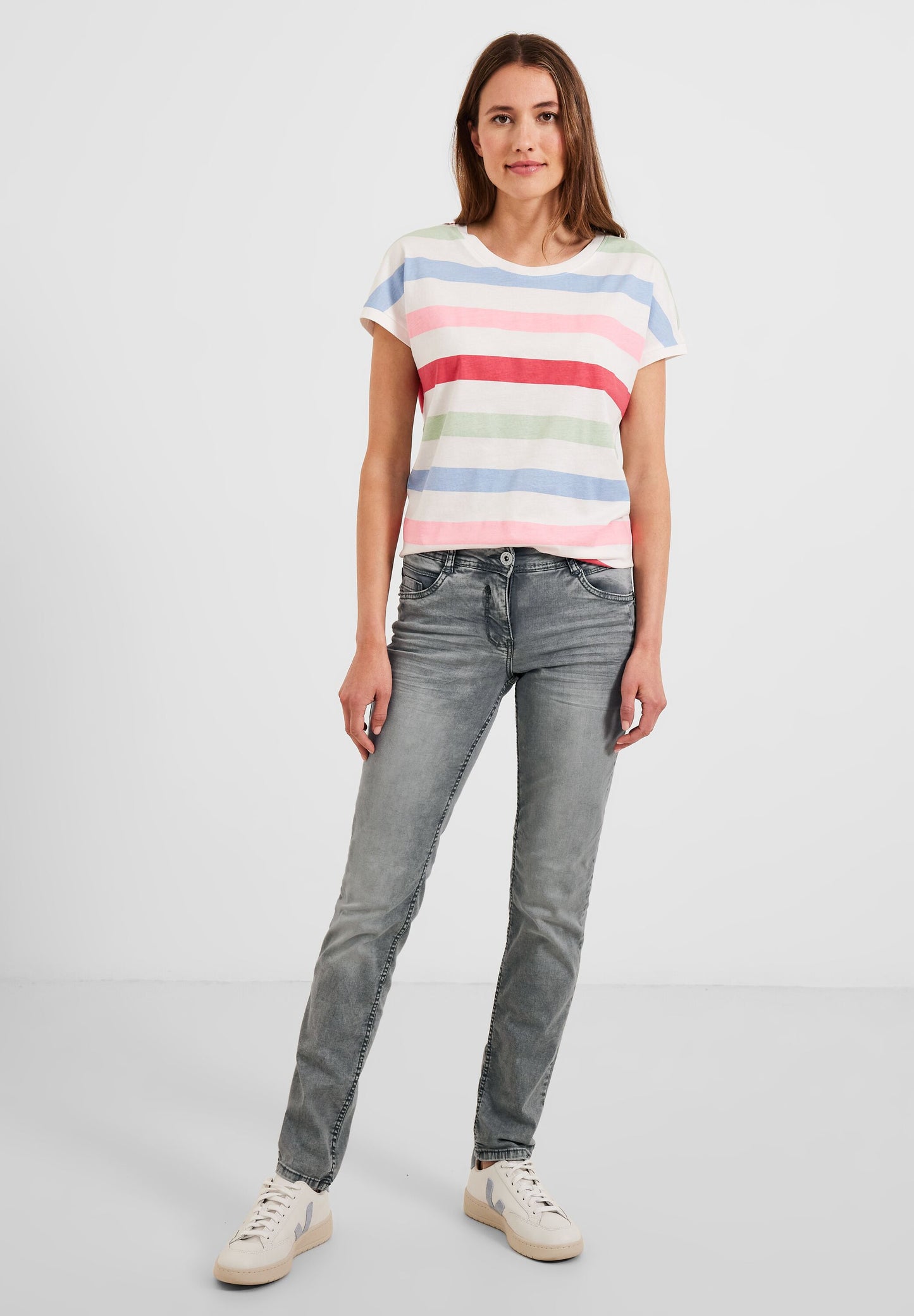 Graue Loose Fit Jeans