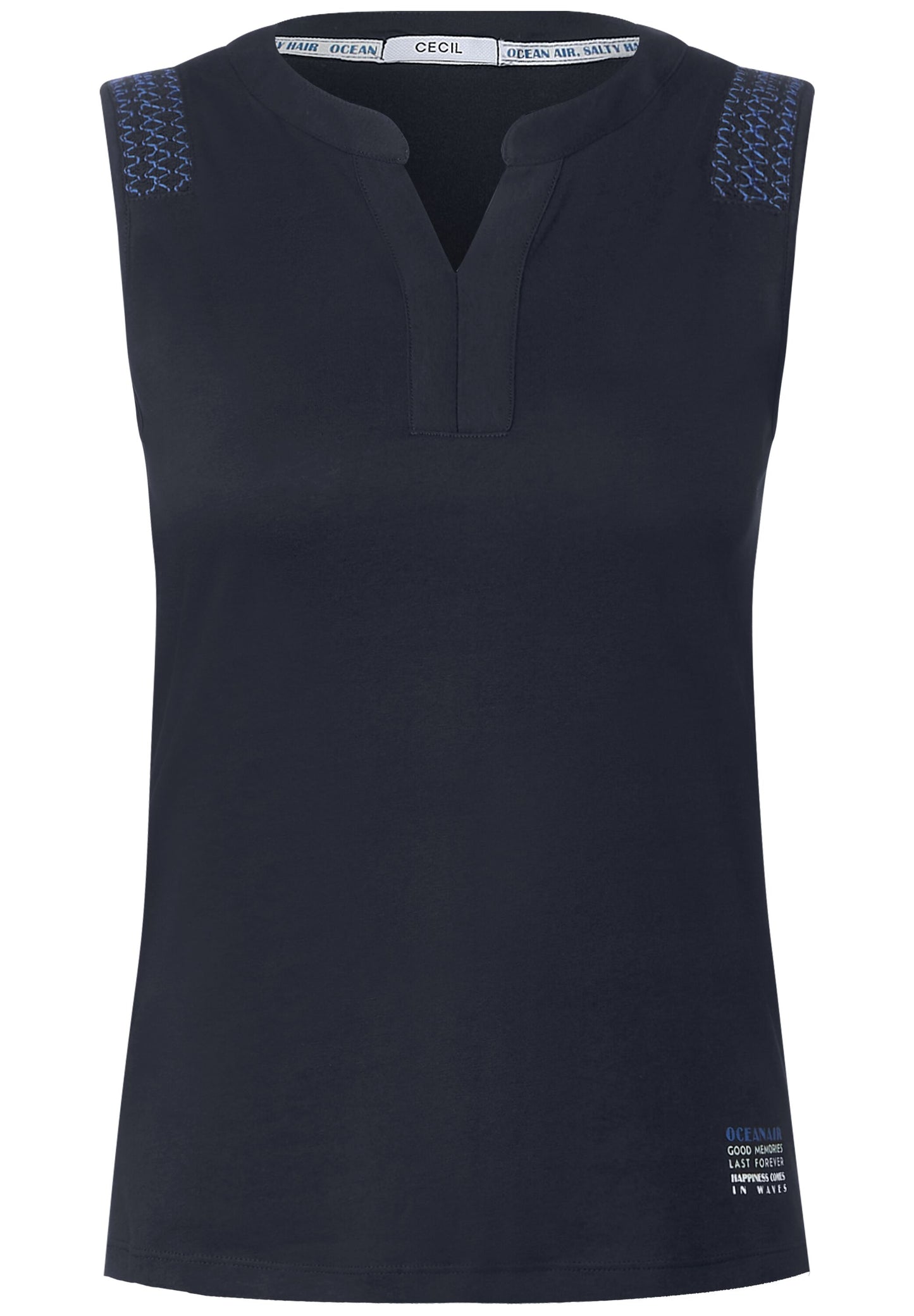 Top mit Smockdetails