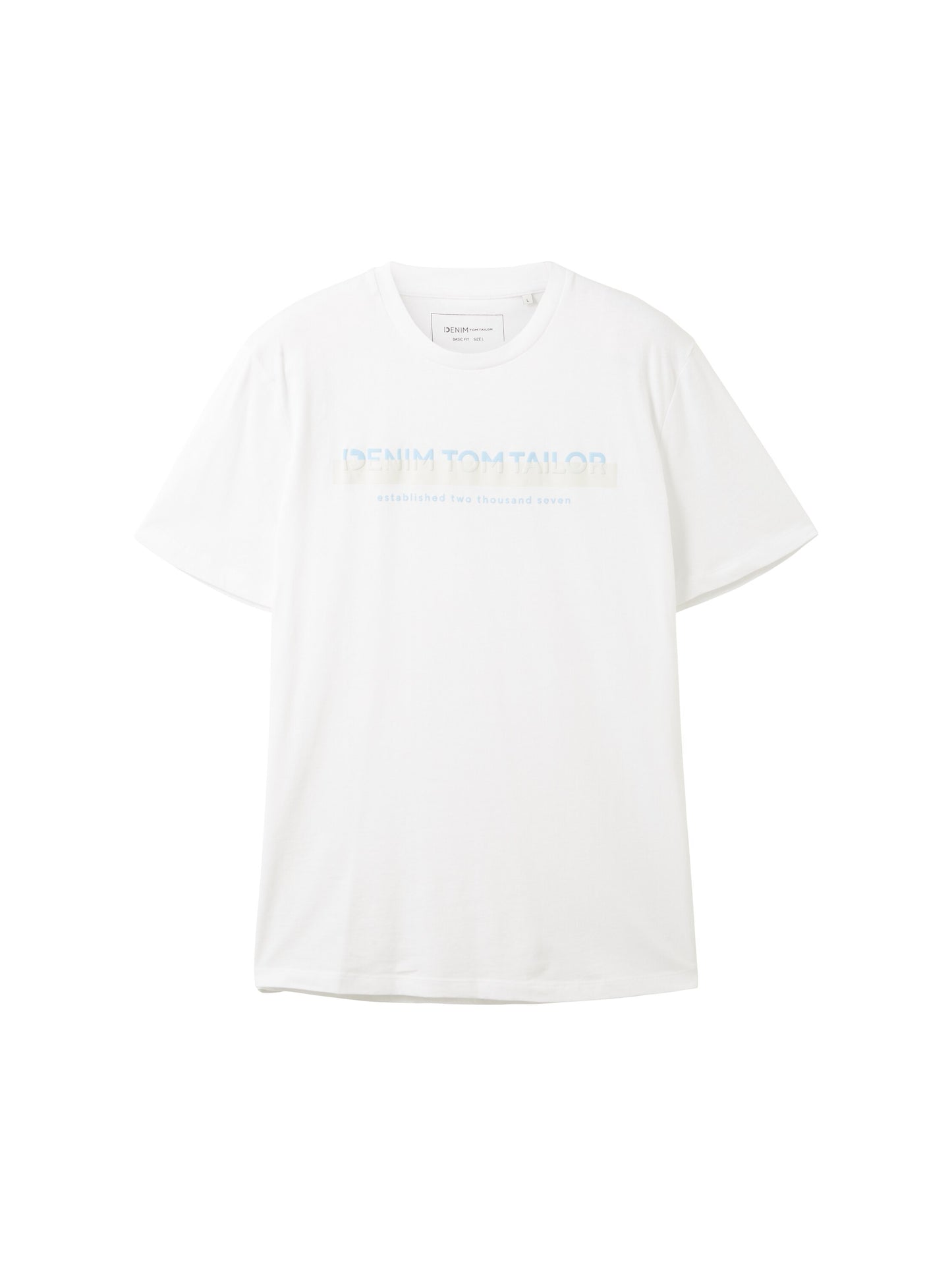 T-Shirt mit Logo Print