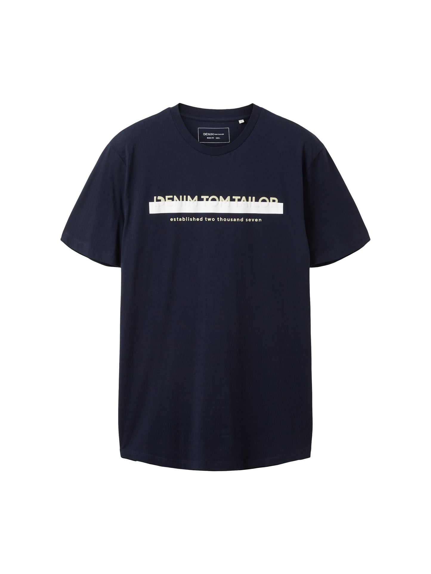 T-Shirt mit Logo Print