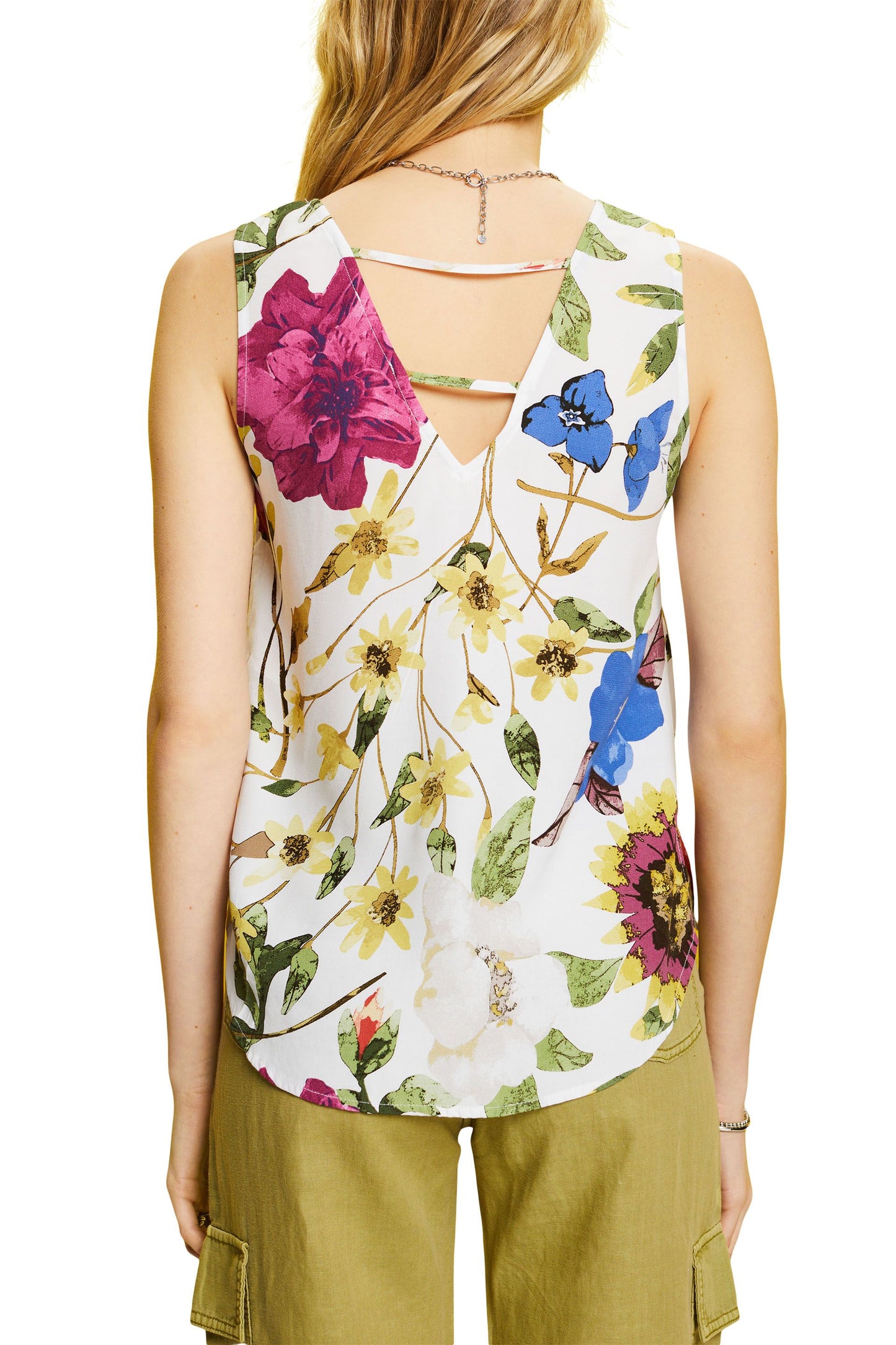 Women Blouses woven sleeveless
