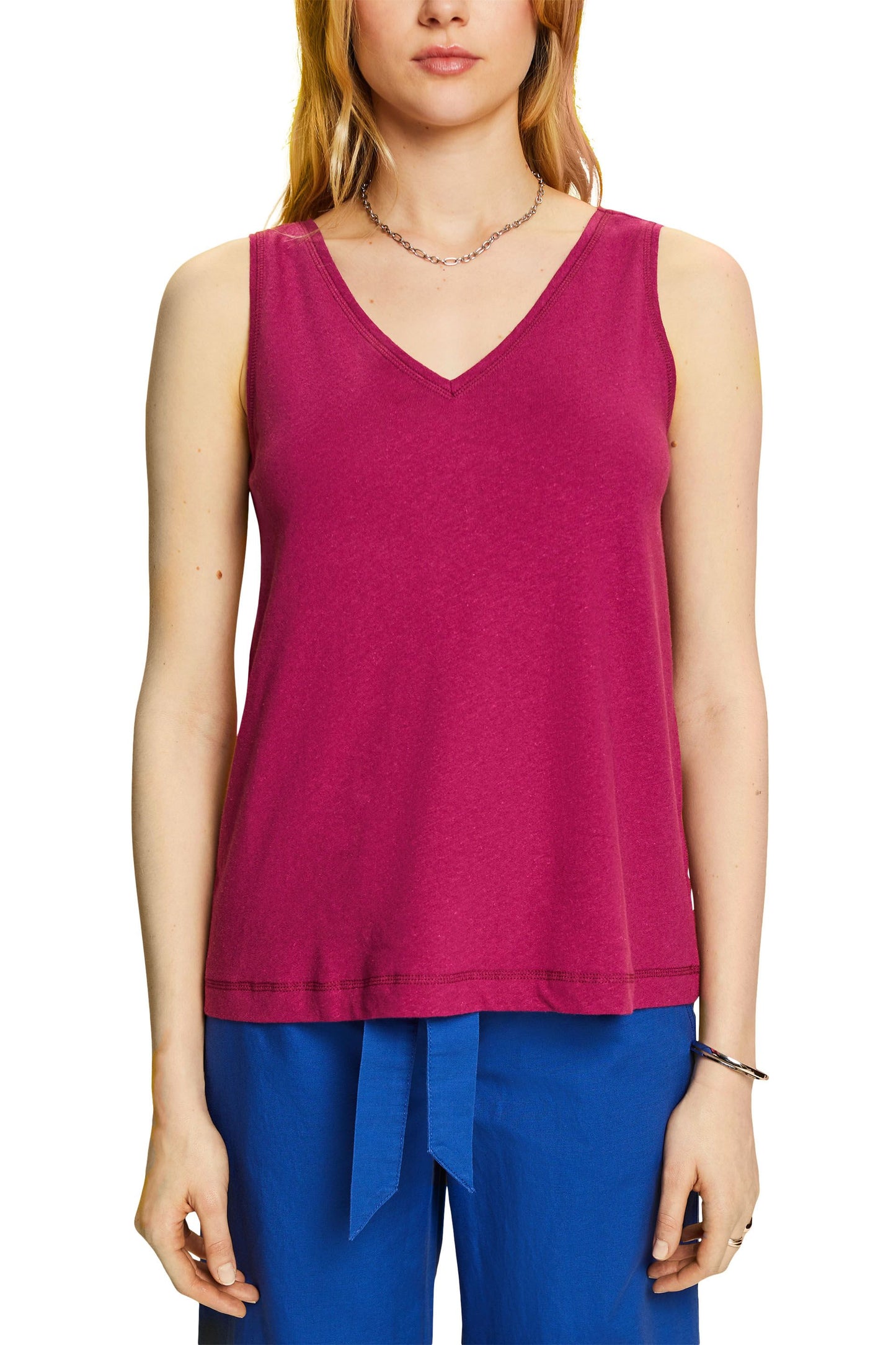 Weste mit V-Ausschnitt im Tanktopstil