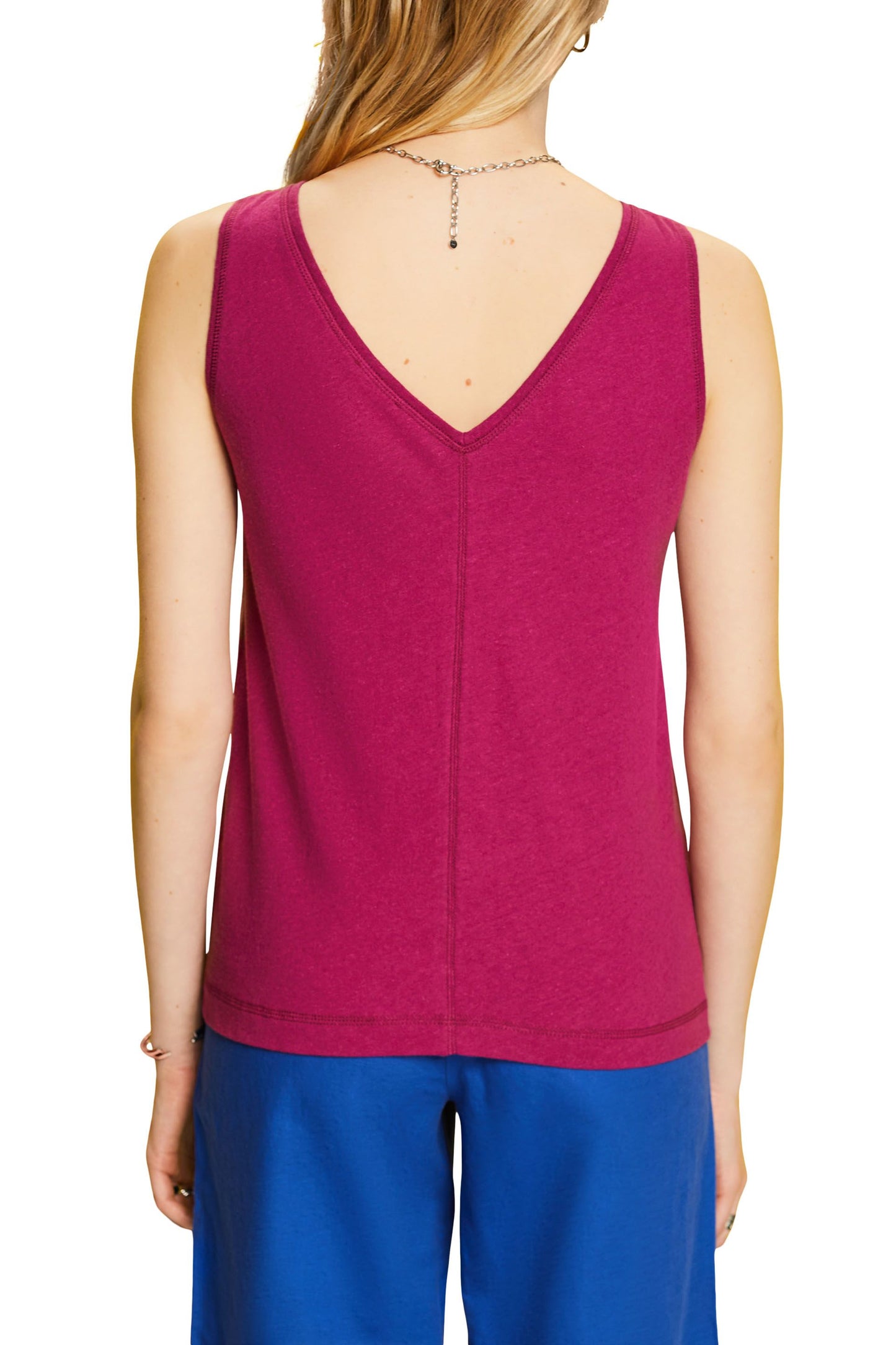 Weste mit V-Ausschnitt im Tanktopstil