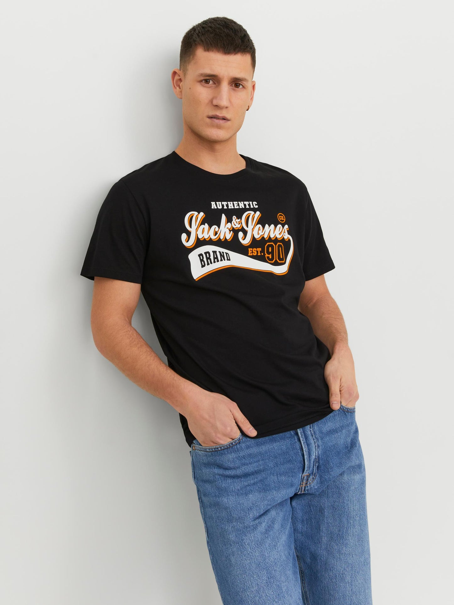 JJELOGO TEE SS O-NECK 2 COL AW23 SN