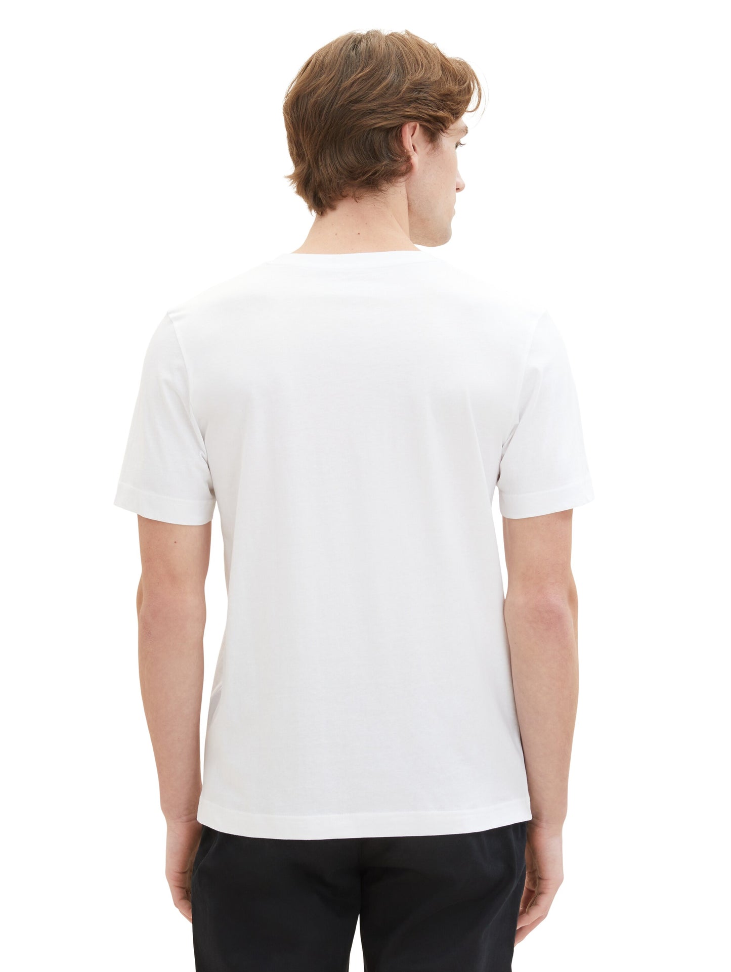 T-Shirt mit V-Ausschnitt im Doppelpack