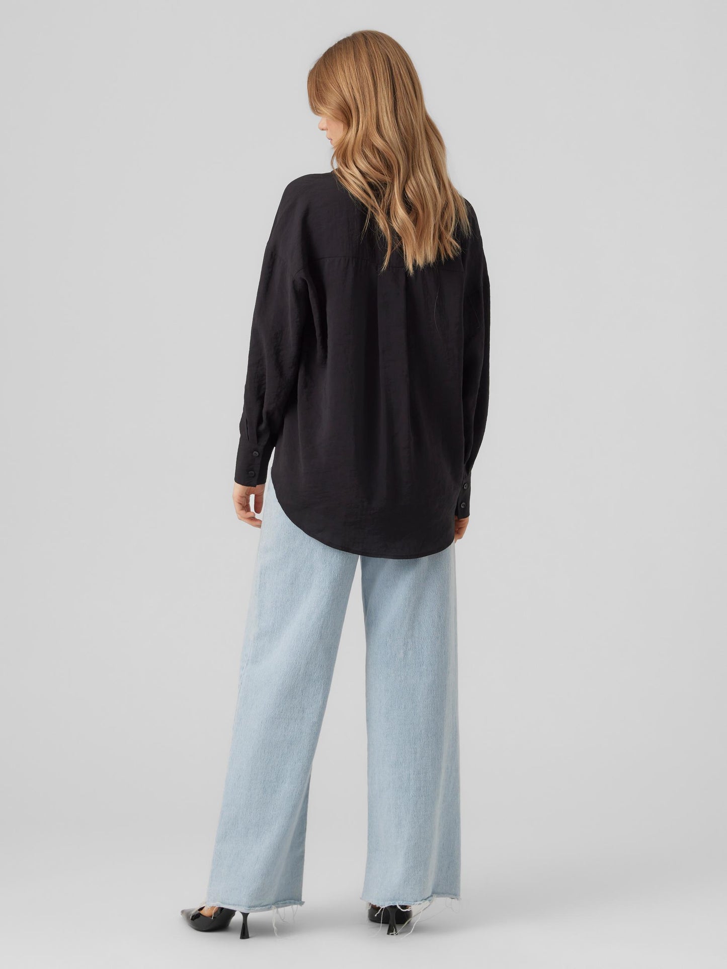 VMQUEENY LS OVERSIZE SHIRT WVN GA NOOS