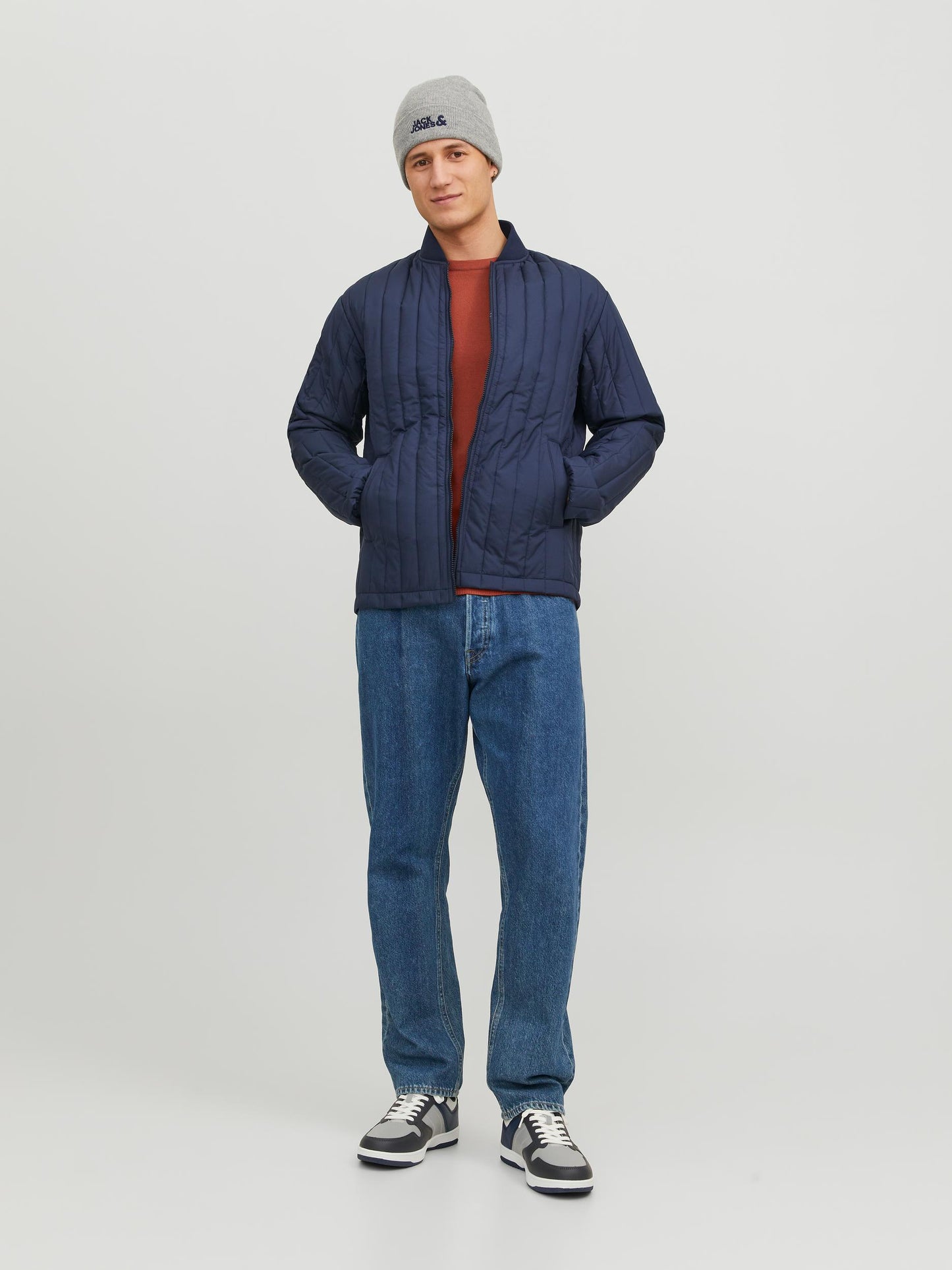 JJEEMIL KNIT CREW NECK NOOS