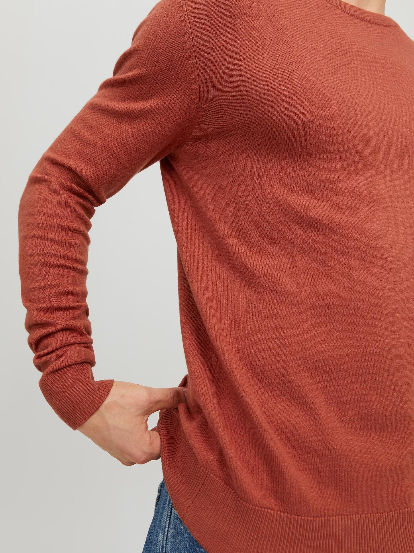 JJEEMIL KNIT CREW NECK NOOS