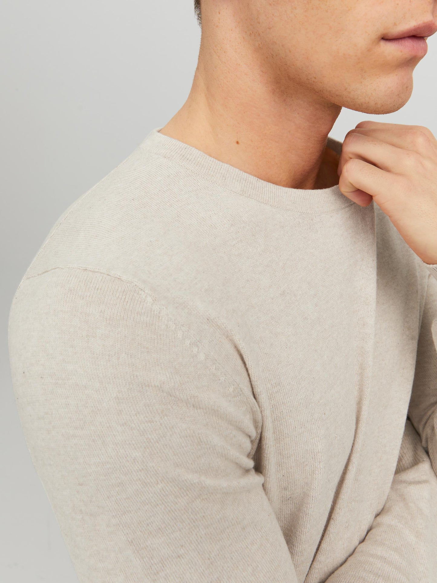JJEEMIL KNIT CREW NECK NOOS