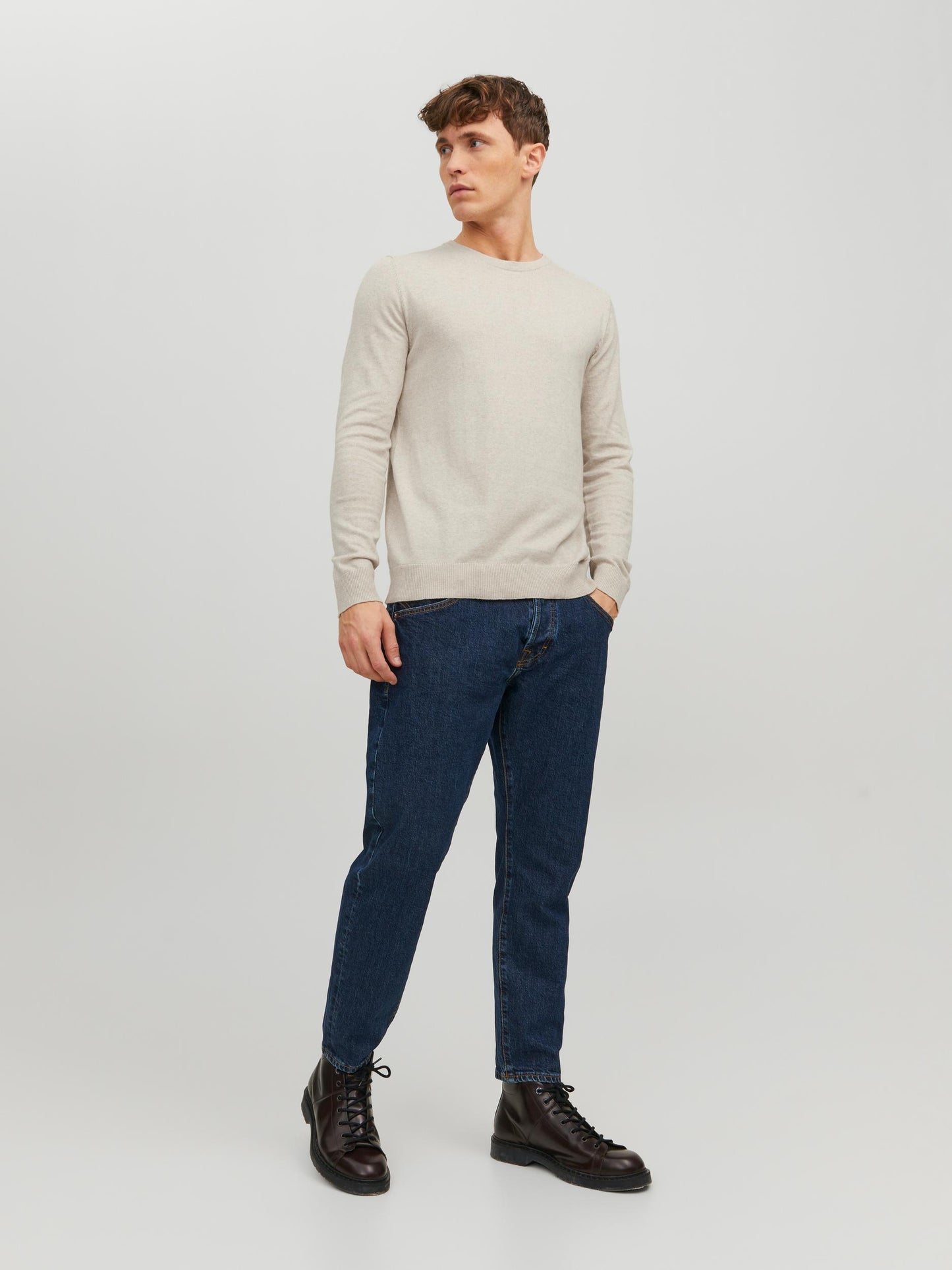 JJEEMIL KNIT CREW NECK NOOS
