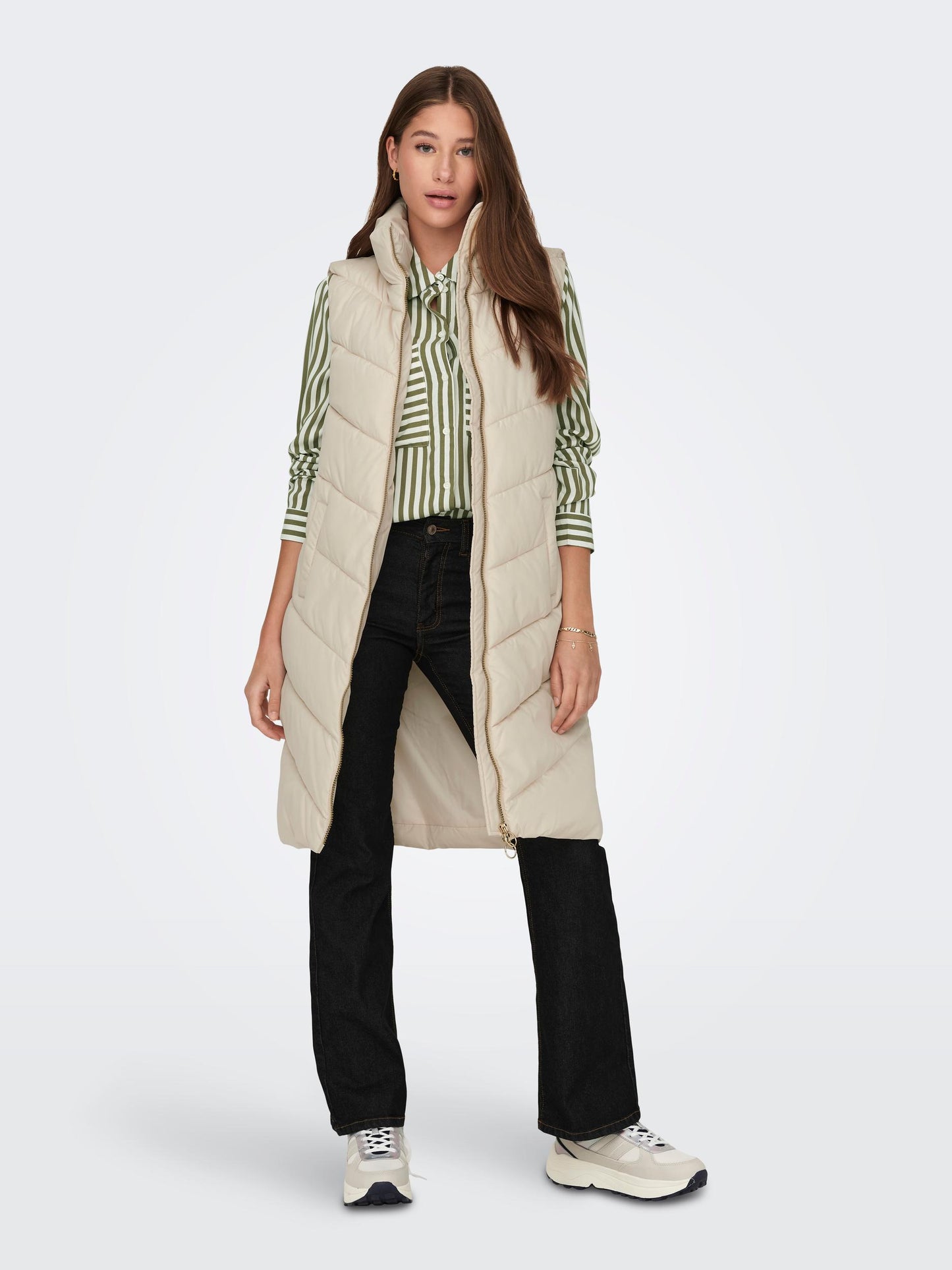 JDYFINNO LONG PADDED WAISTCOAT NEW NOOS