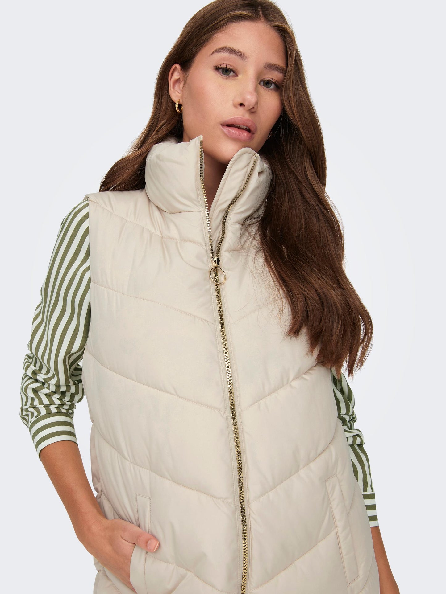 JDYFINNO LONG PADDED WAISTCOAT NEW NOOS