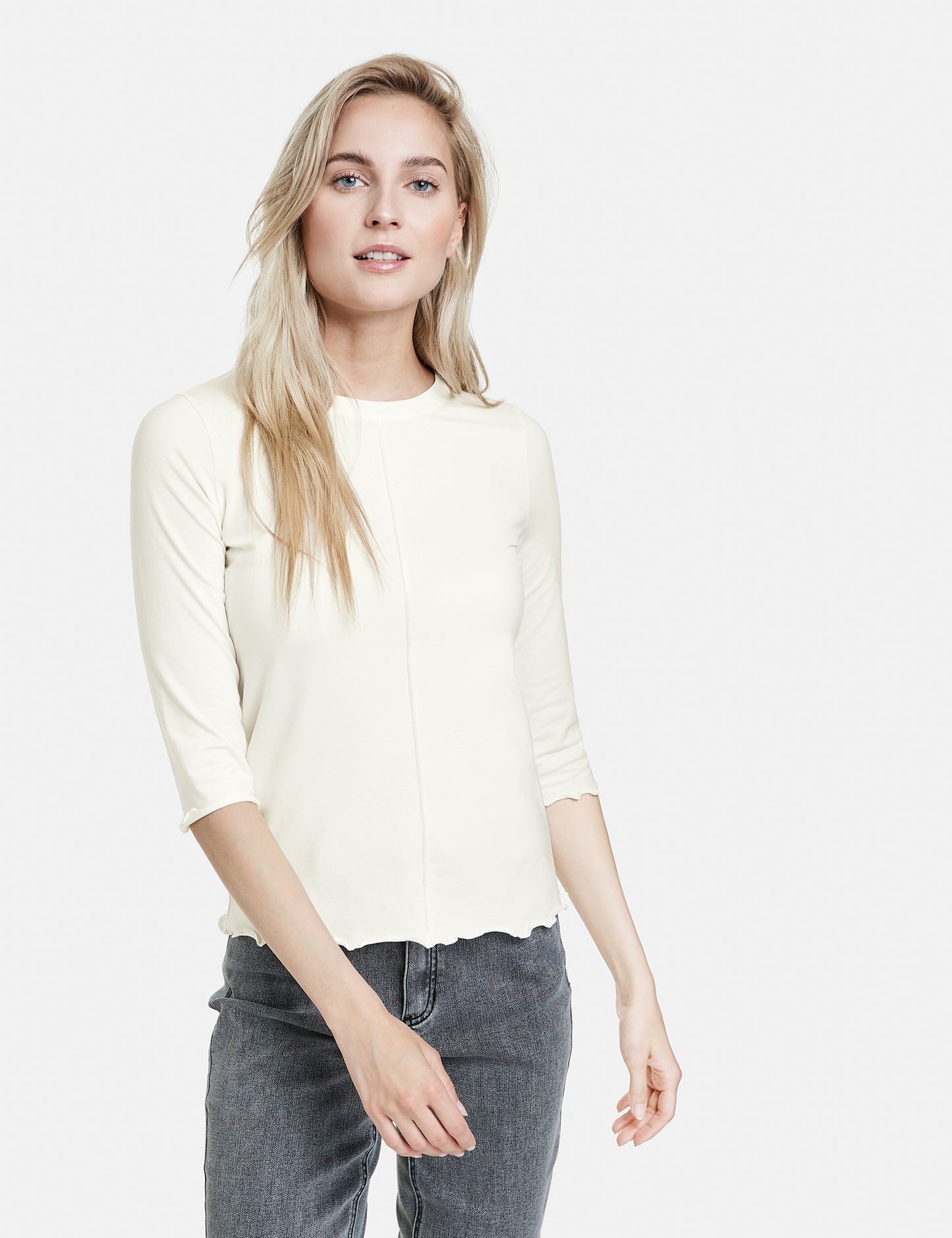 3/4 Arm Shirt mit Print