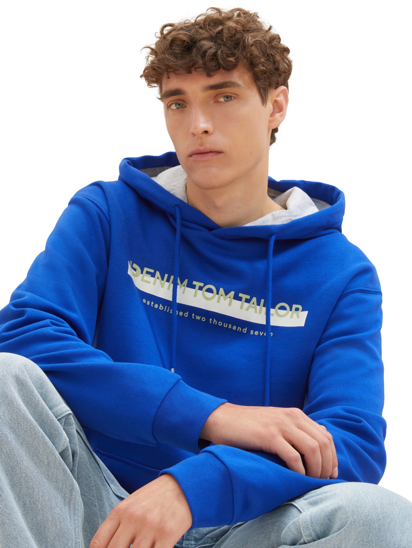 Hoodie mit Logo Print