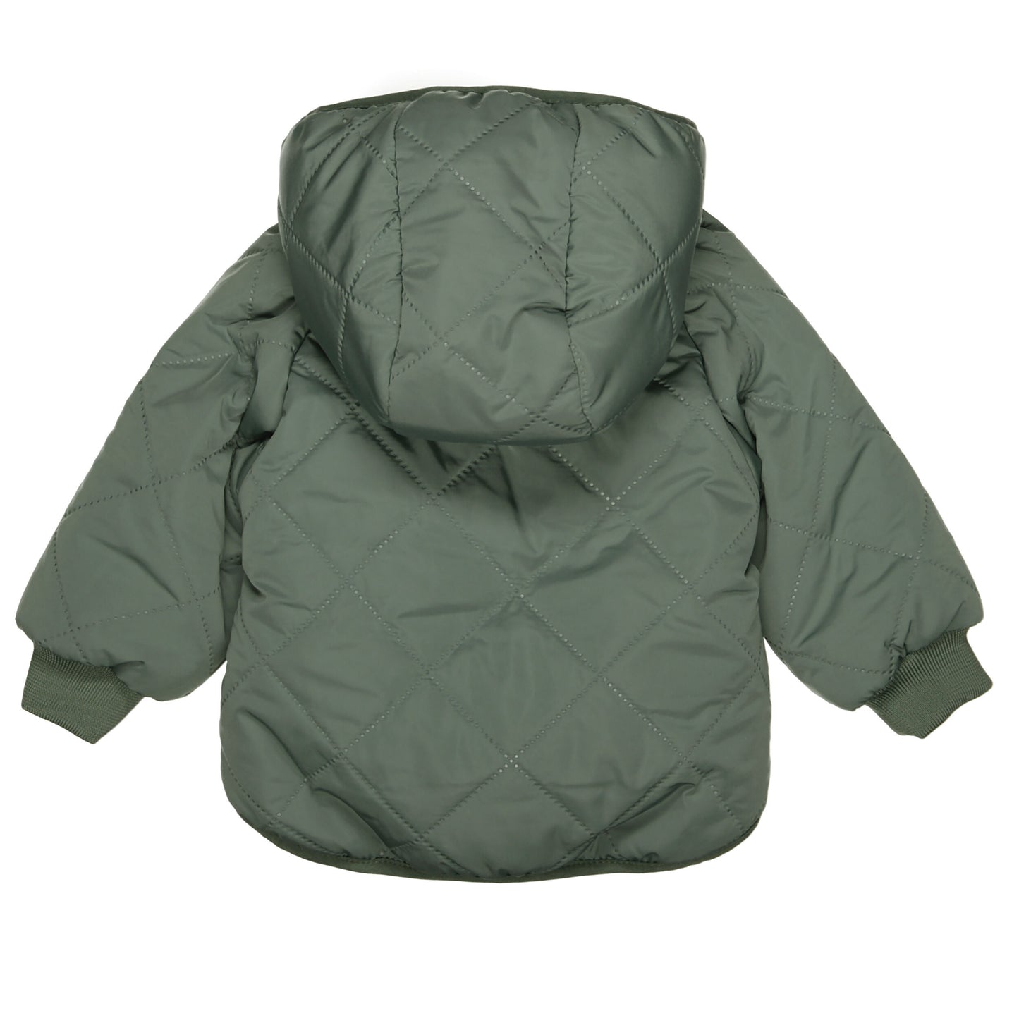 Steppjacke mit Teddy-Fell auf der Innenseite