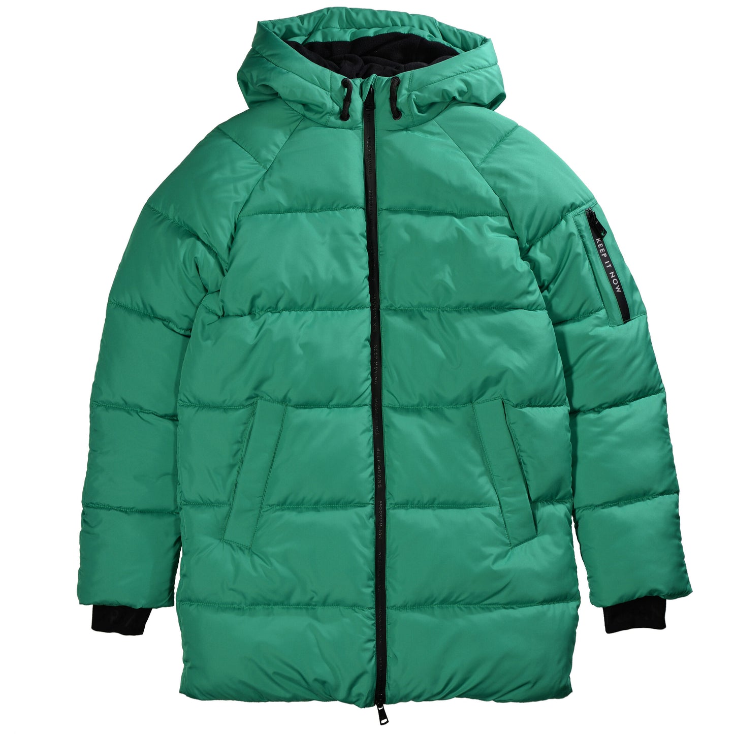 Parka mit Print auf der Rückseite