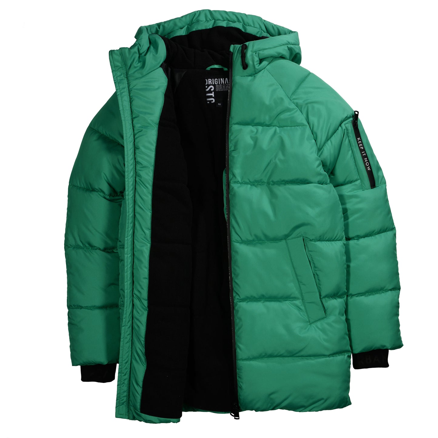 Parka mit Print auf der Rückseite