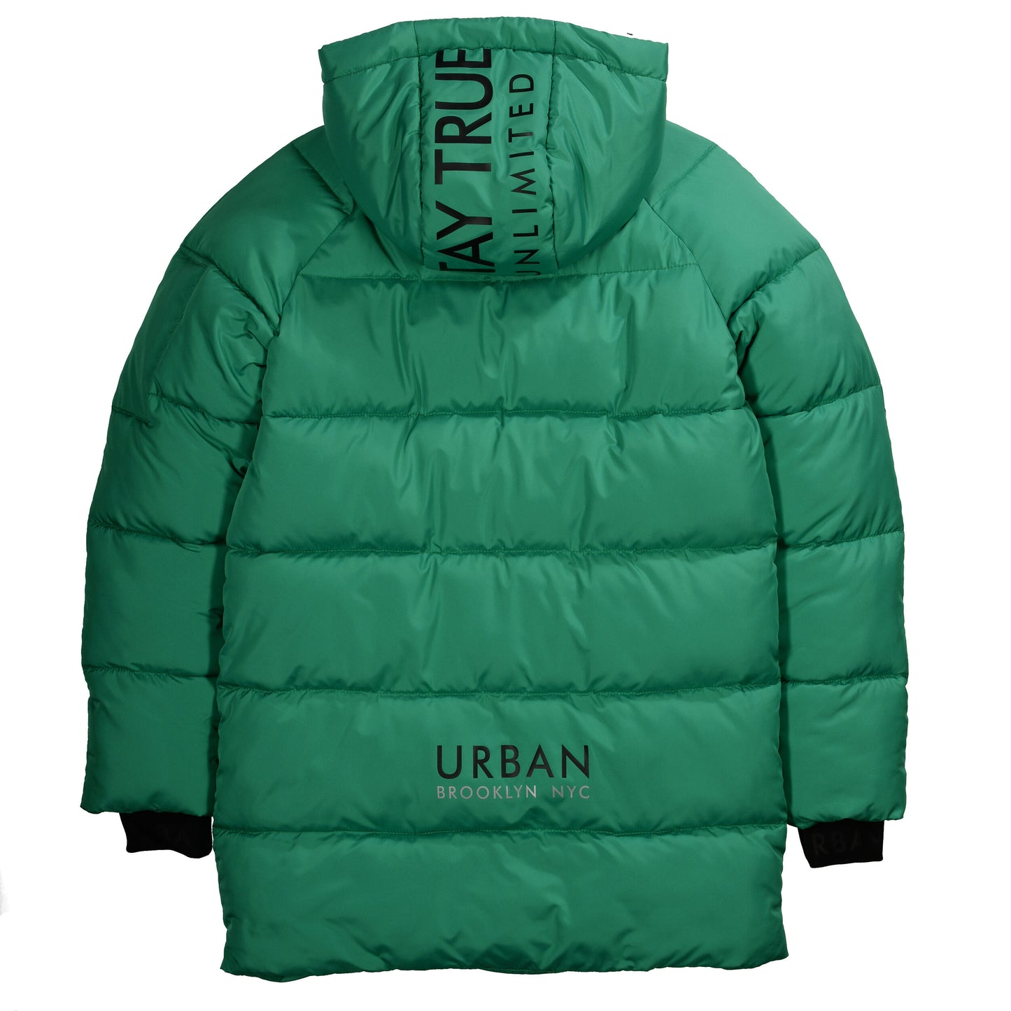 Parka mit Print auf der Rückseite