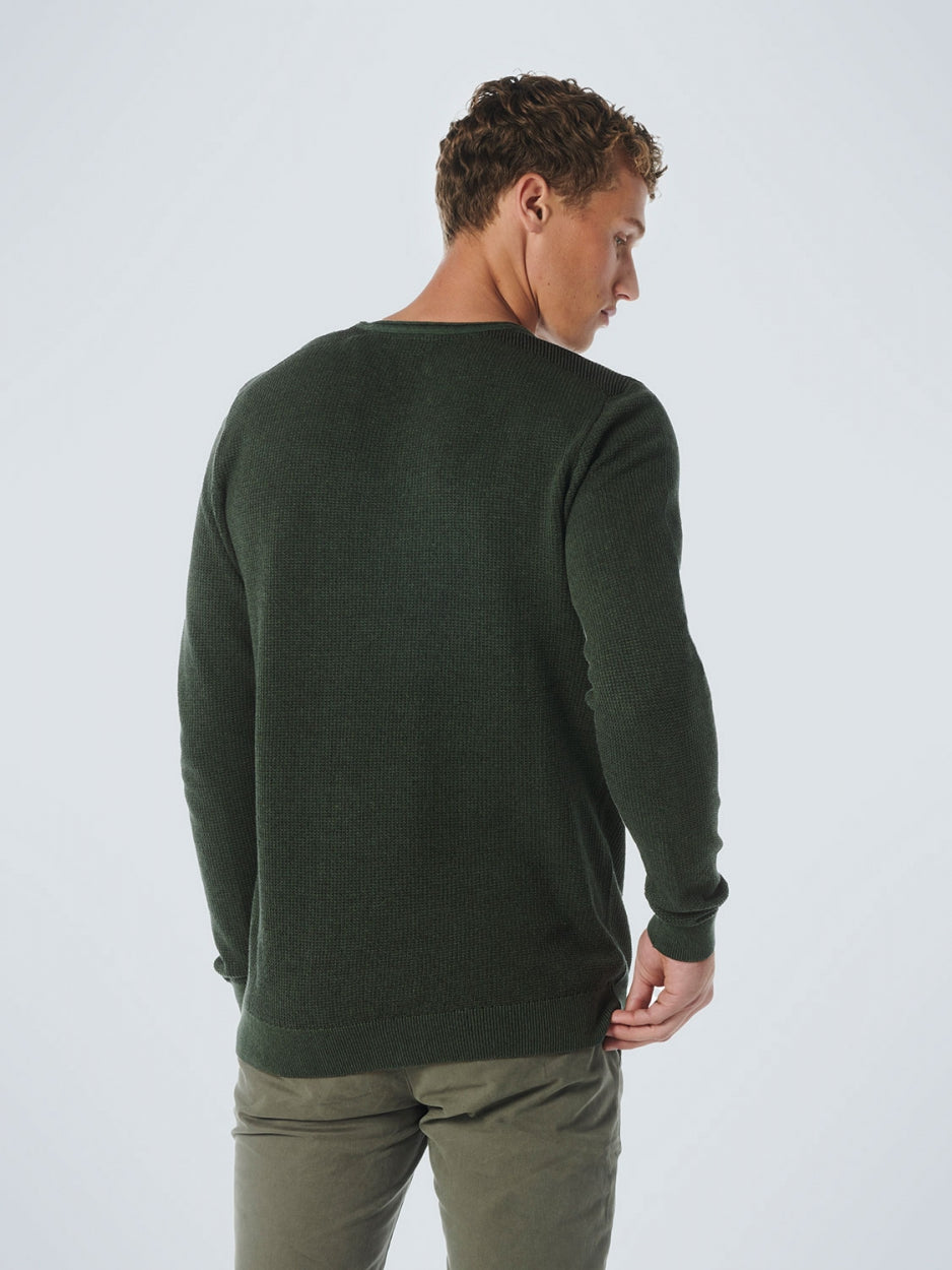 Pullover Crewneck 2 Coloured Jacquard