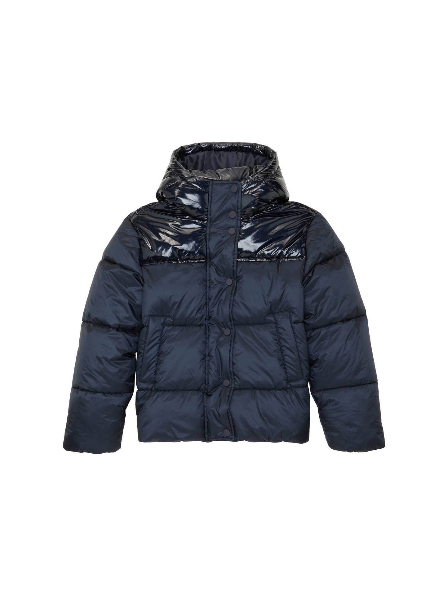 Pufferjacke mit Kapuze