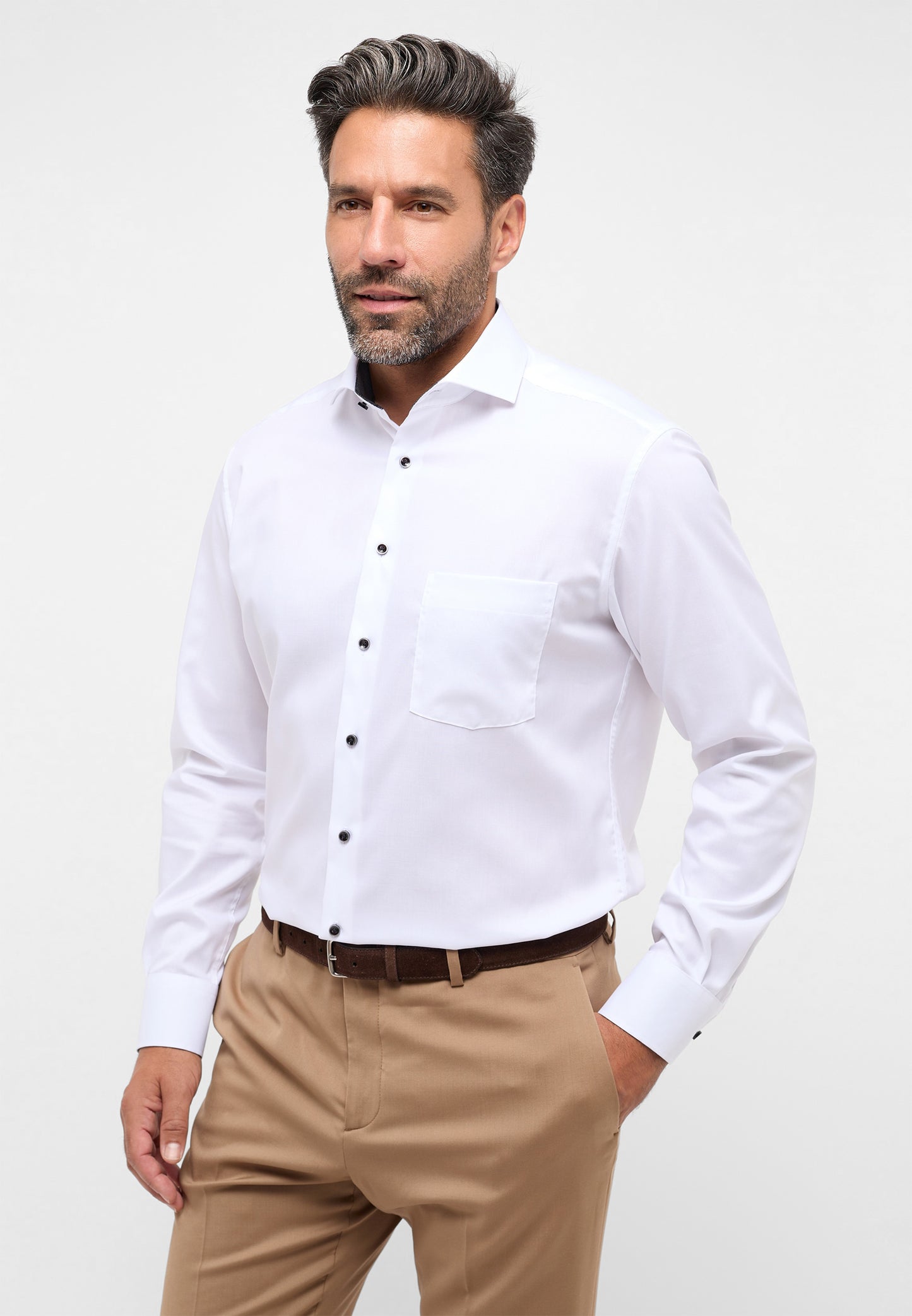 ETERNA Pinpoint-Hemd MODERN FIT