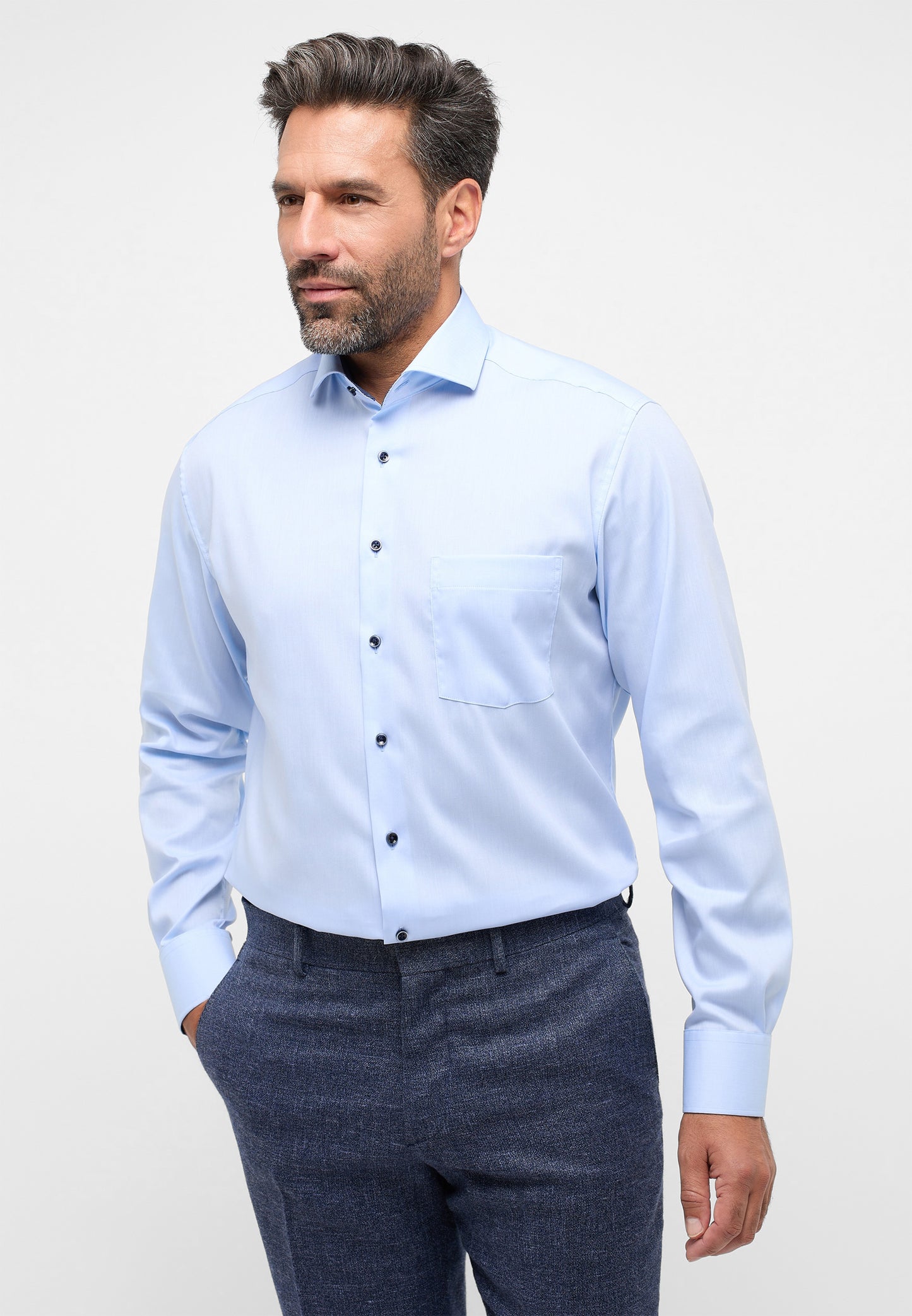 ETERNA Pinpoint-Hemd MODERN FIT