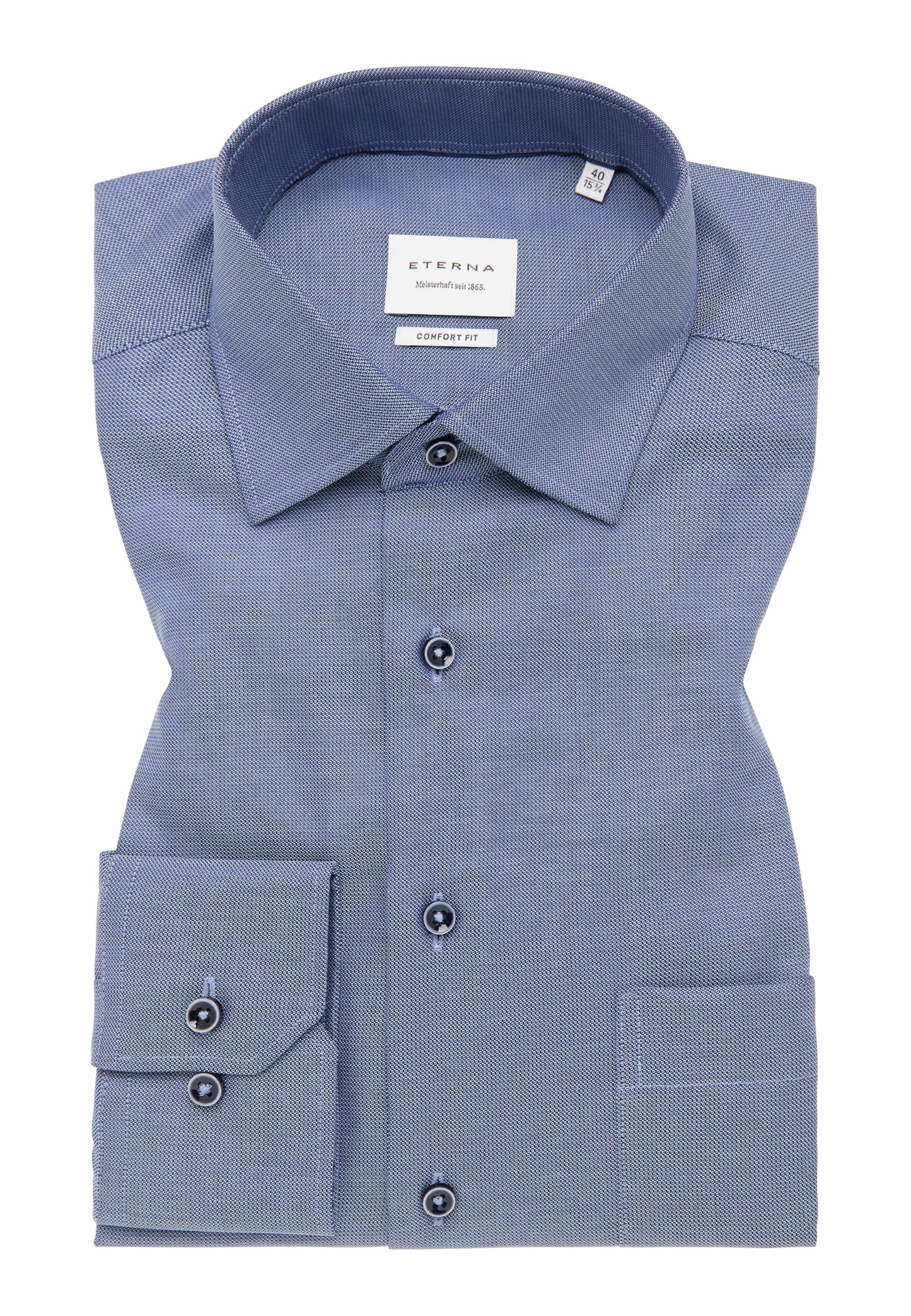 ETERNA Strukturhemd COMFORT FIT